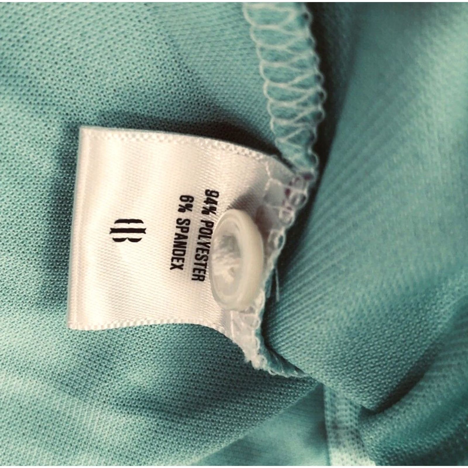 Vintage HOLDERNESS & BOURNE / THE GUILFORD - Knit PIQUE Polo Md. Shirt - Greenish Blue - M - Men Size US M / EU 48-50 / 2 - 6 Thumbnail