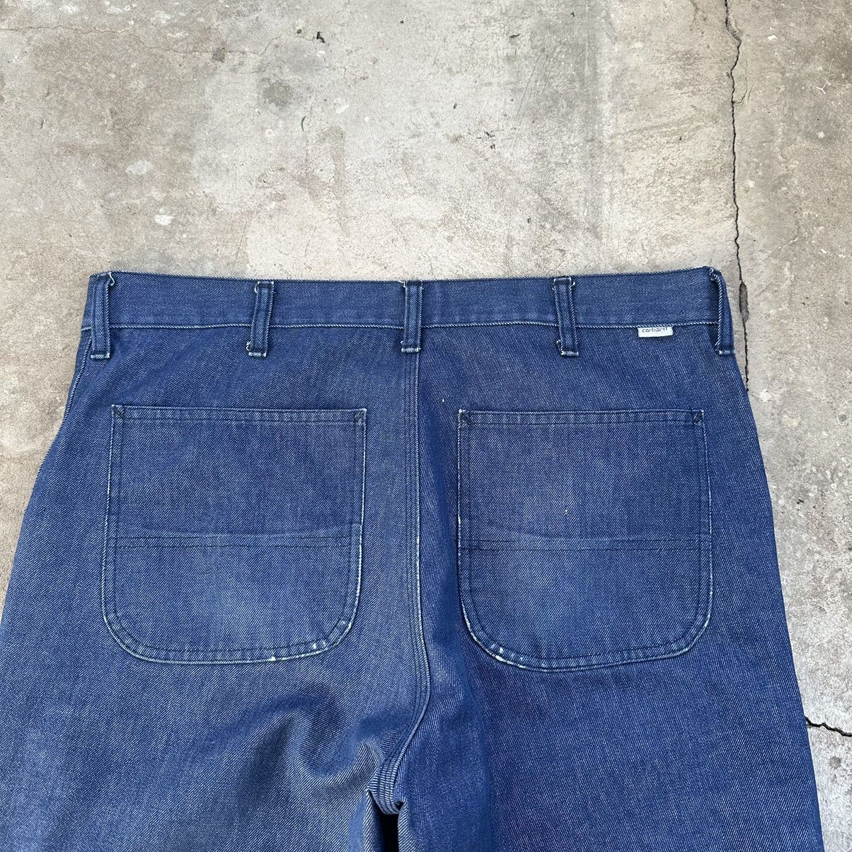 Carhartt × Vintage Vintage Carhartt Simple Denim Work Pants Size US 38 / EU 54 - 3 Thumbnail