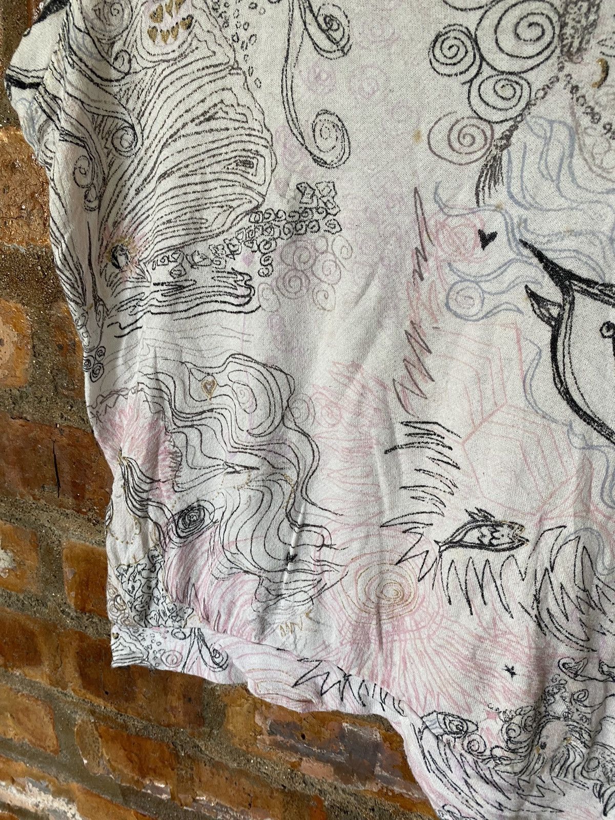 Issey Miyake 2000s Chisato princes of sea tank Size S / US 4 / IT 40 - 8 Thumbnail