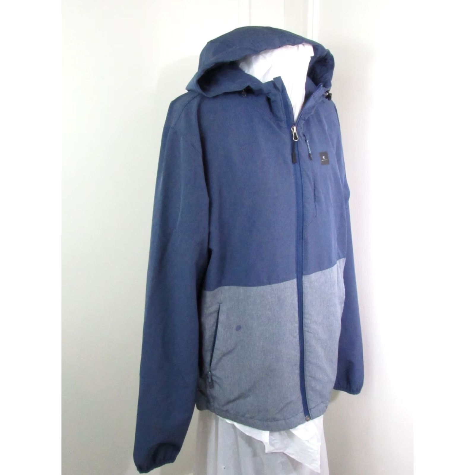 Rip Curl Rip Curl Jacket Mens L Anti Series Journey Half Zip Crew Fleece Turquoise Color Block Windbreaker Full Zip Pockets Logo Zipper Size US L / EU 52-54 / 3 - 4 Thumbnail