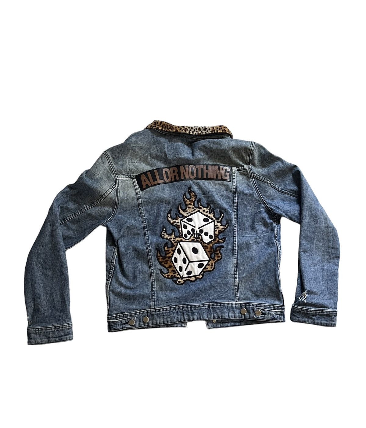 Guess All Or Nothing Rex Denim Jean Jacket Size US M / EU 48-50 / 2 - 4 Thumbnail