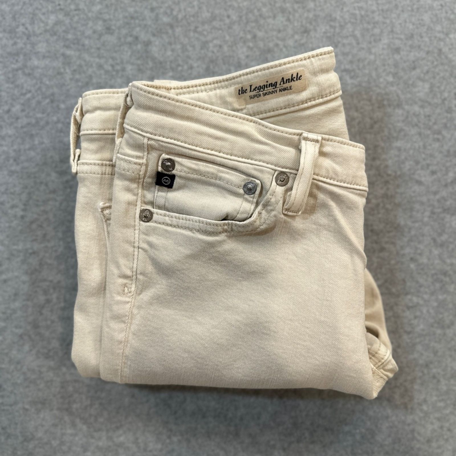 AG Adriano Goldschmied AG Adriano Goldschmied Super Skinny Jeans Size 28" / US 6 / IT 42 - 6 Thumbnail