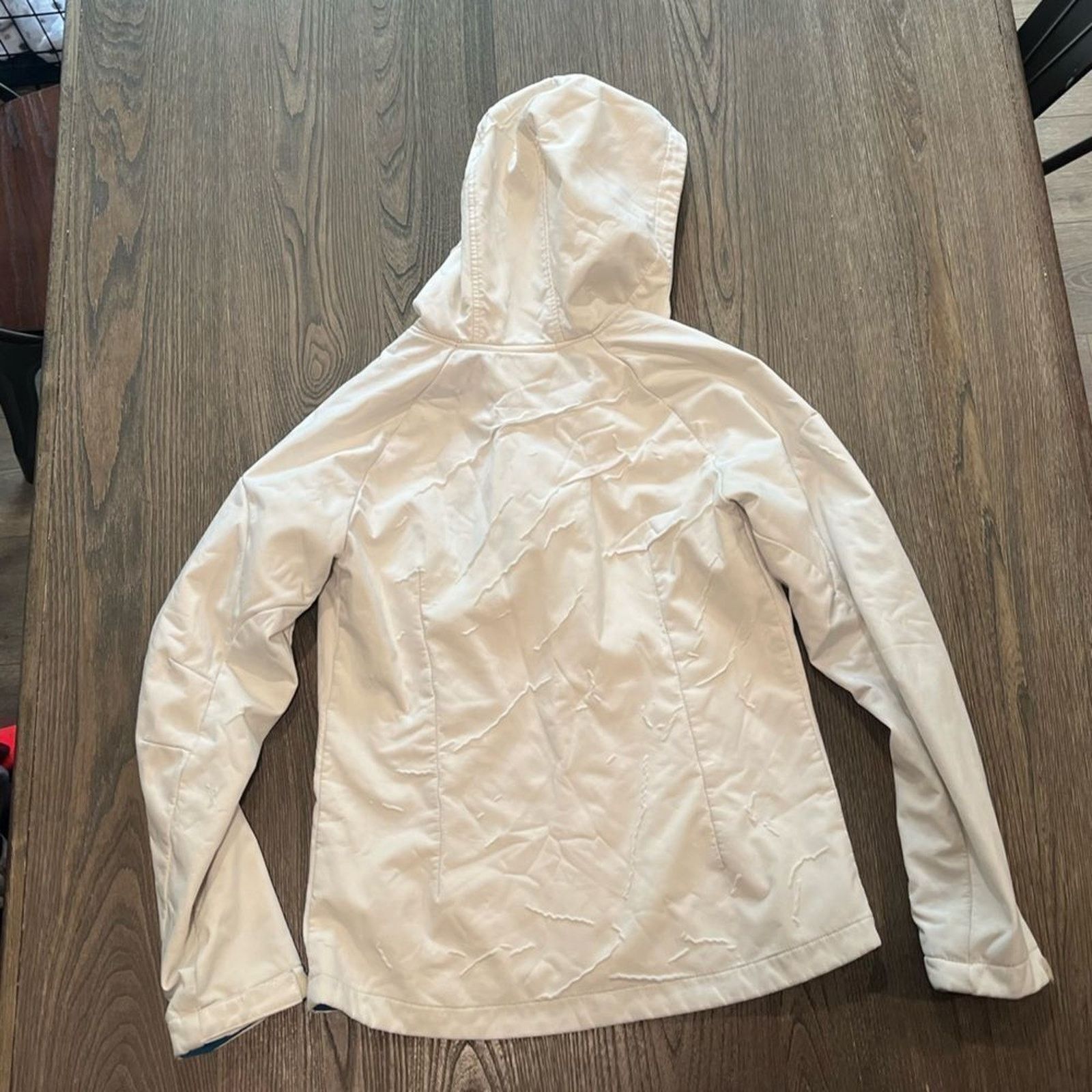 Free Country Free Country White Athletic Jacket Hooded Full Zip Fleece S Size S / US 4 / IT 40 - 5 Thumbnail