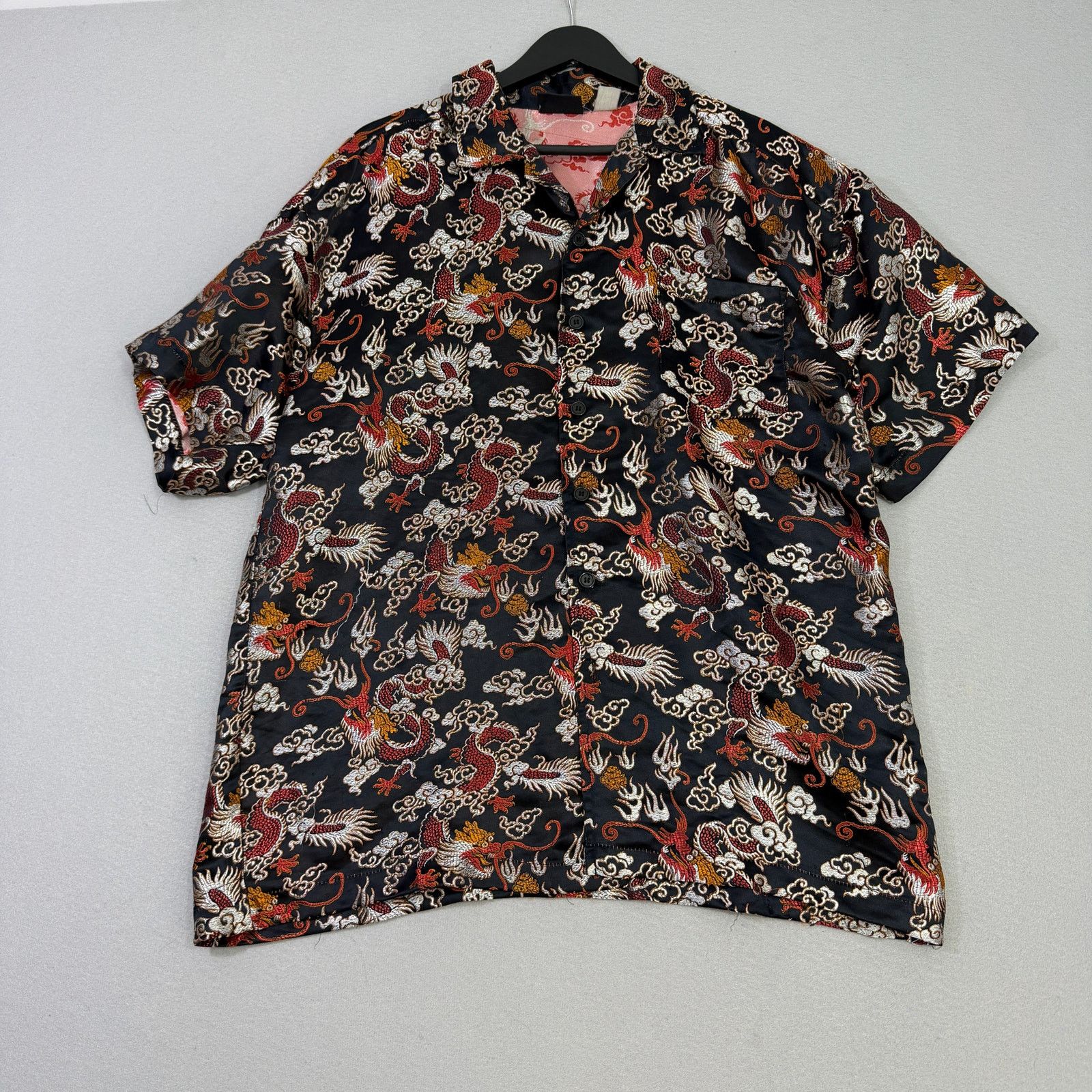 Vintage Vintage Street Culture Dragon Oriental Shirt Men's 2XL Size US XXL / EU 58 / 5 - 1 Thumbnail