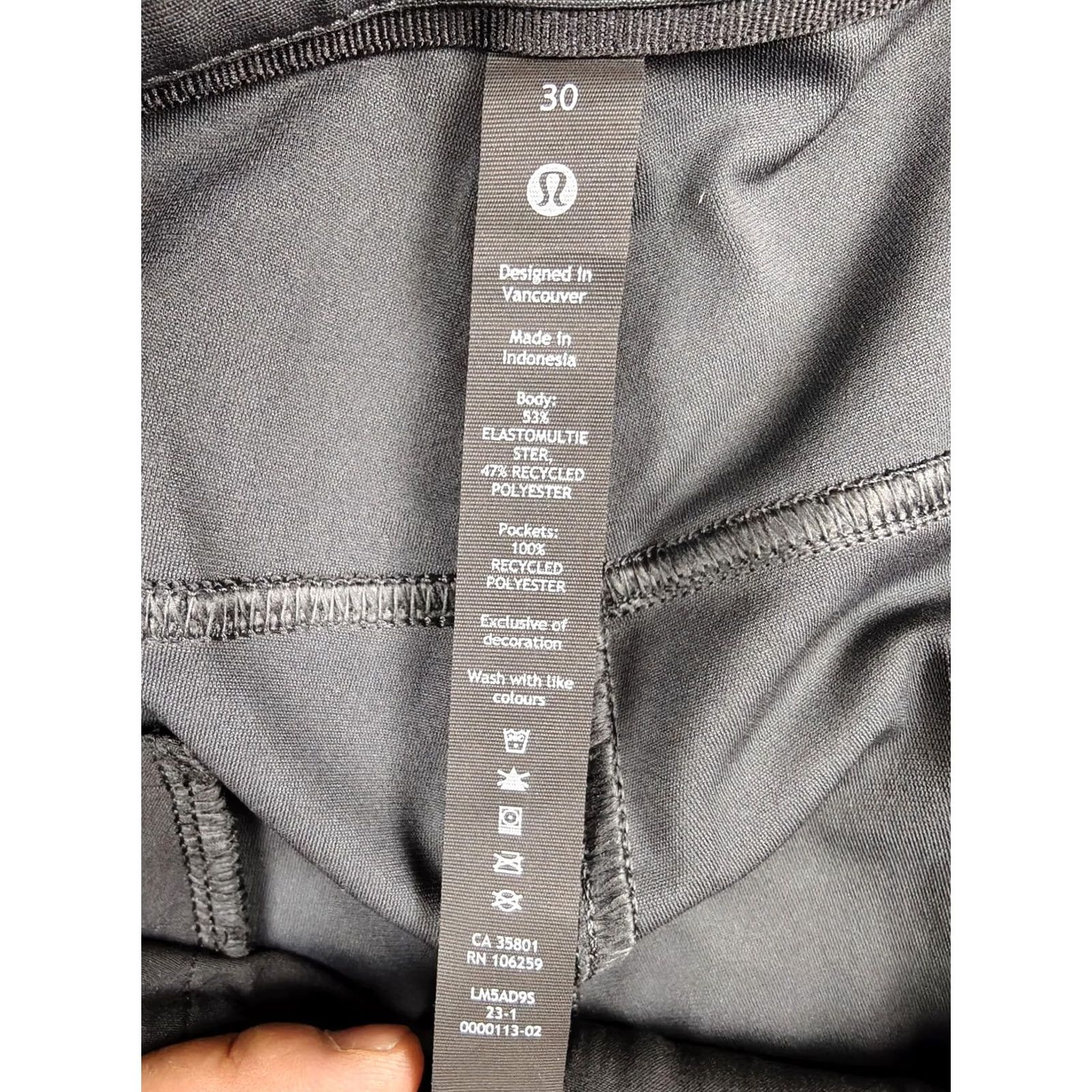 Lululemon Lululemon Pants Mens 30 Gray 5-Pocket Slim Stretch Microfiber Travel TSA LMSAD9S Size US 30 / EU 46 - 4 Thumbnail