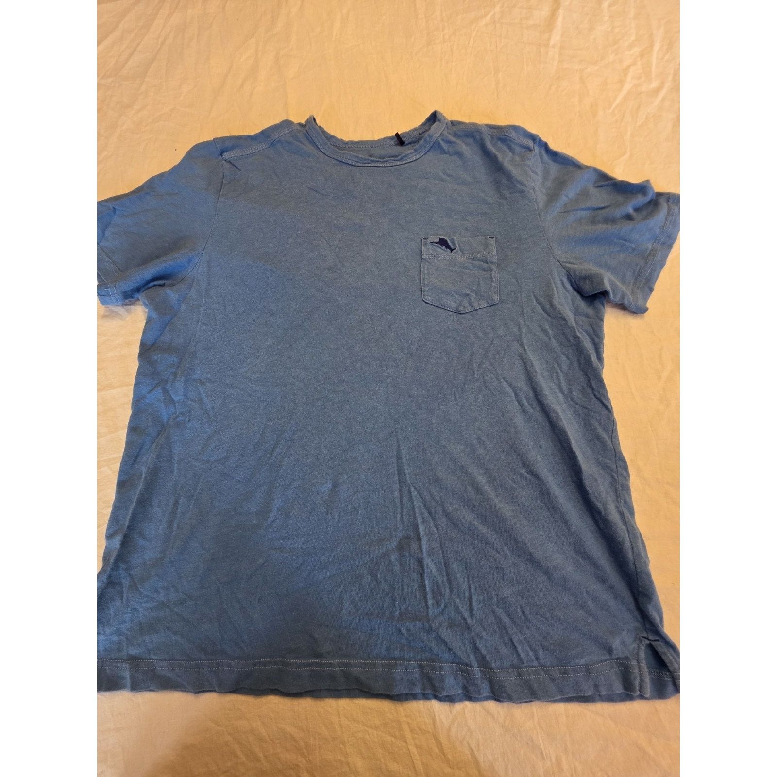 Tommy Bahama Tommy Bahama Men's Size Medium Short Sleeve Blue T-Shirt Size US M / EU 48-50 / 2 - 1 Thumbnail