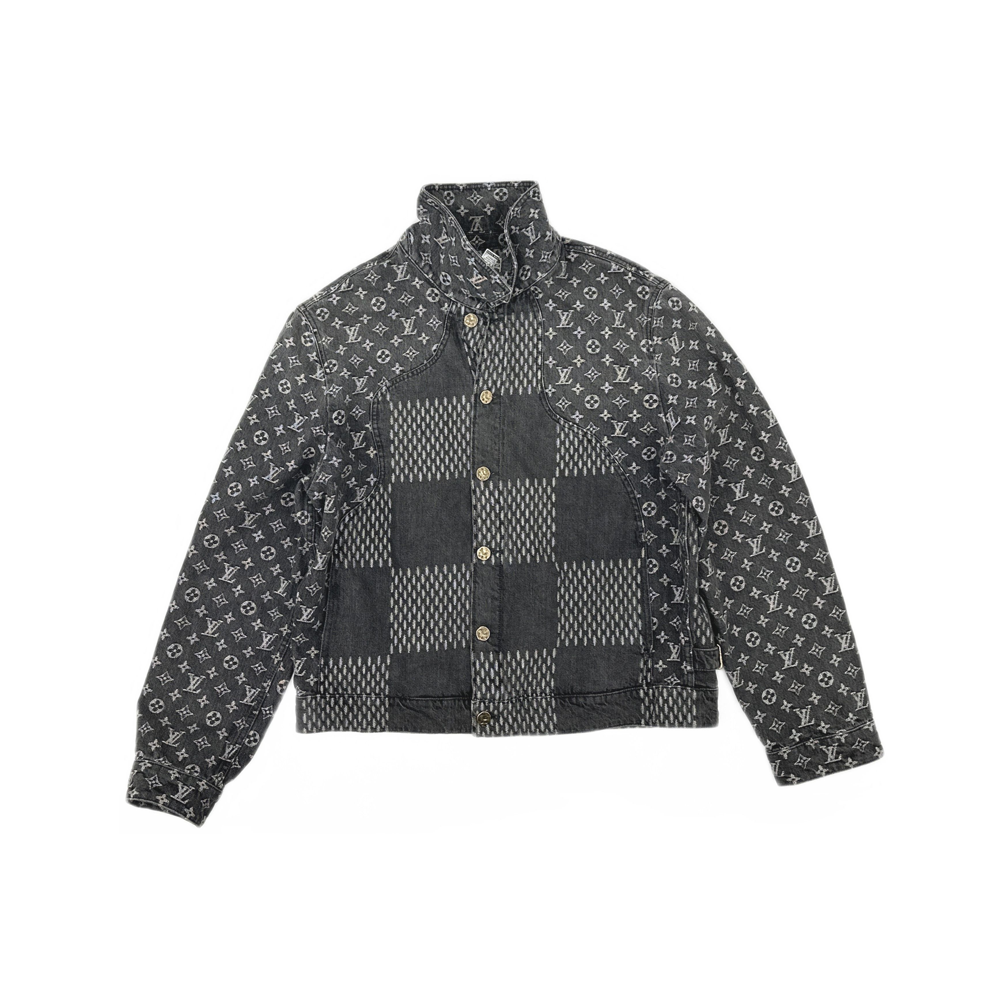 Louis Vuitton Louis Vuitton x Nigo Monogram Denim Jacket Size L Size US L / EU 52-54 / 3 - 1 Thumbnail