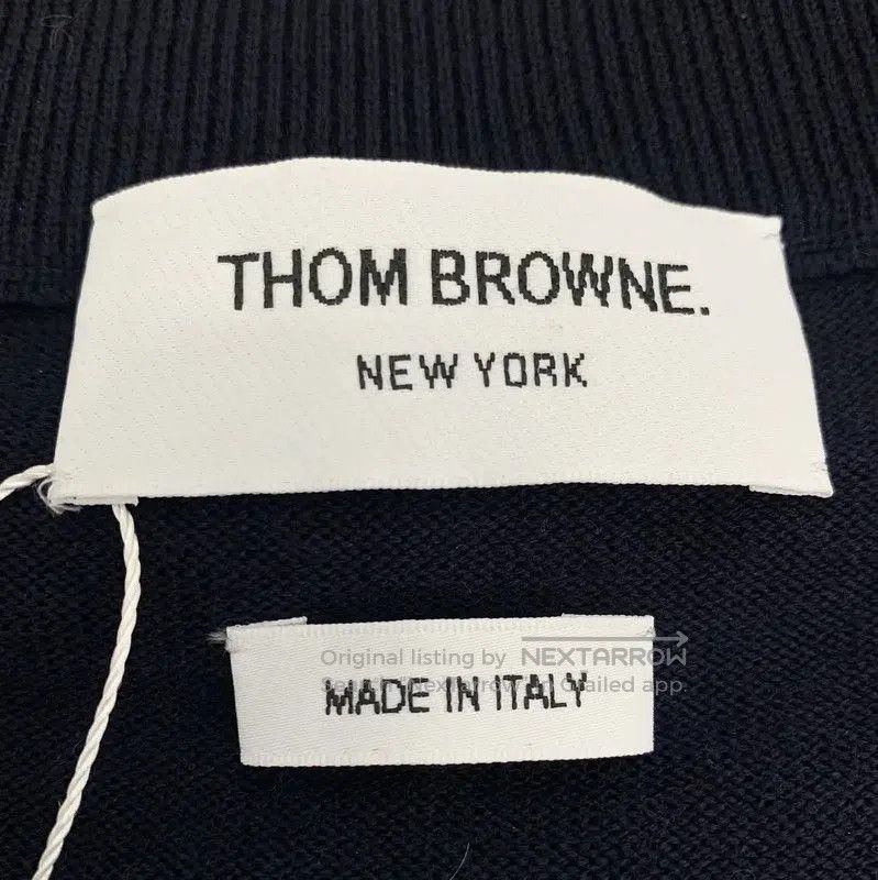 Thom Browne Thom Browne Women's Navy Wool Sweater . Size S / US 4 / IT 40 - 6 Thumbnail