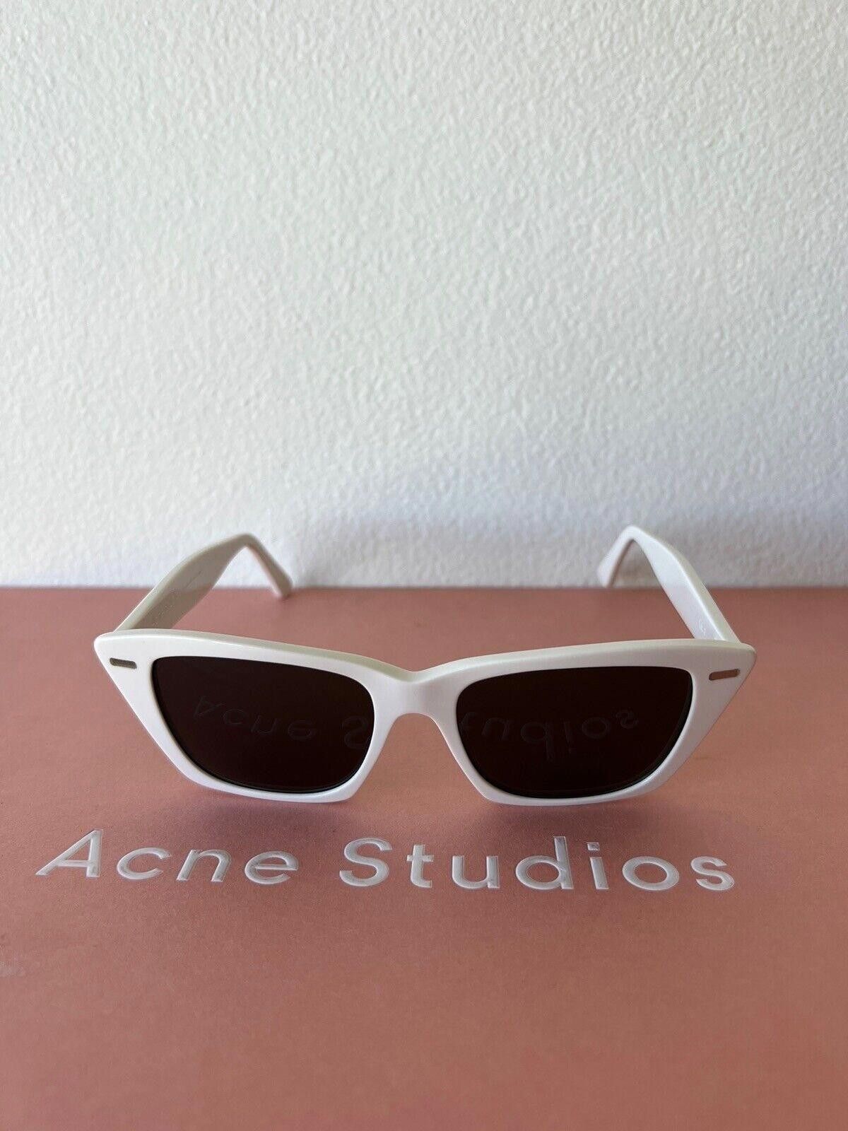 Acne Studios New Acne Studios sunglasses glasses white cat eye ingrid Size ONE SIZE - 1 Thumbnail