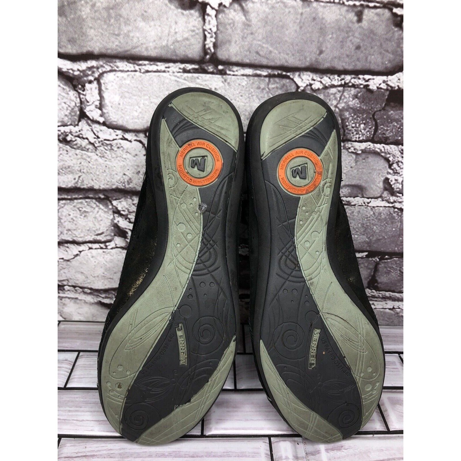 Merrell Merrell Pirouette Black Suede Leather Gold Sparkle Athletic Size US 8 / IT 38 - 7 Thumbnail