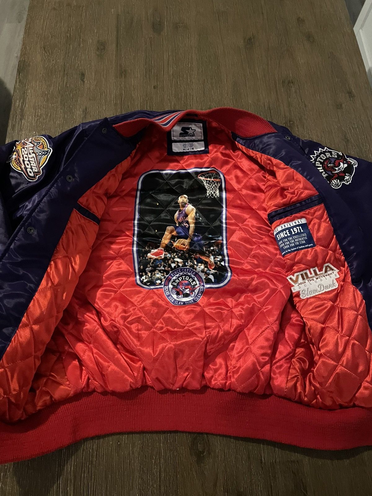 Starter Toronto Raptors x Villa Starter Jacket Size US M / EU 48-50 / 2 - 6 Thumbnail