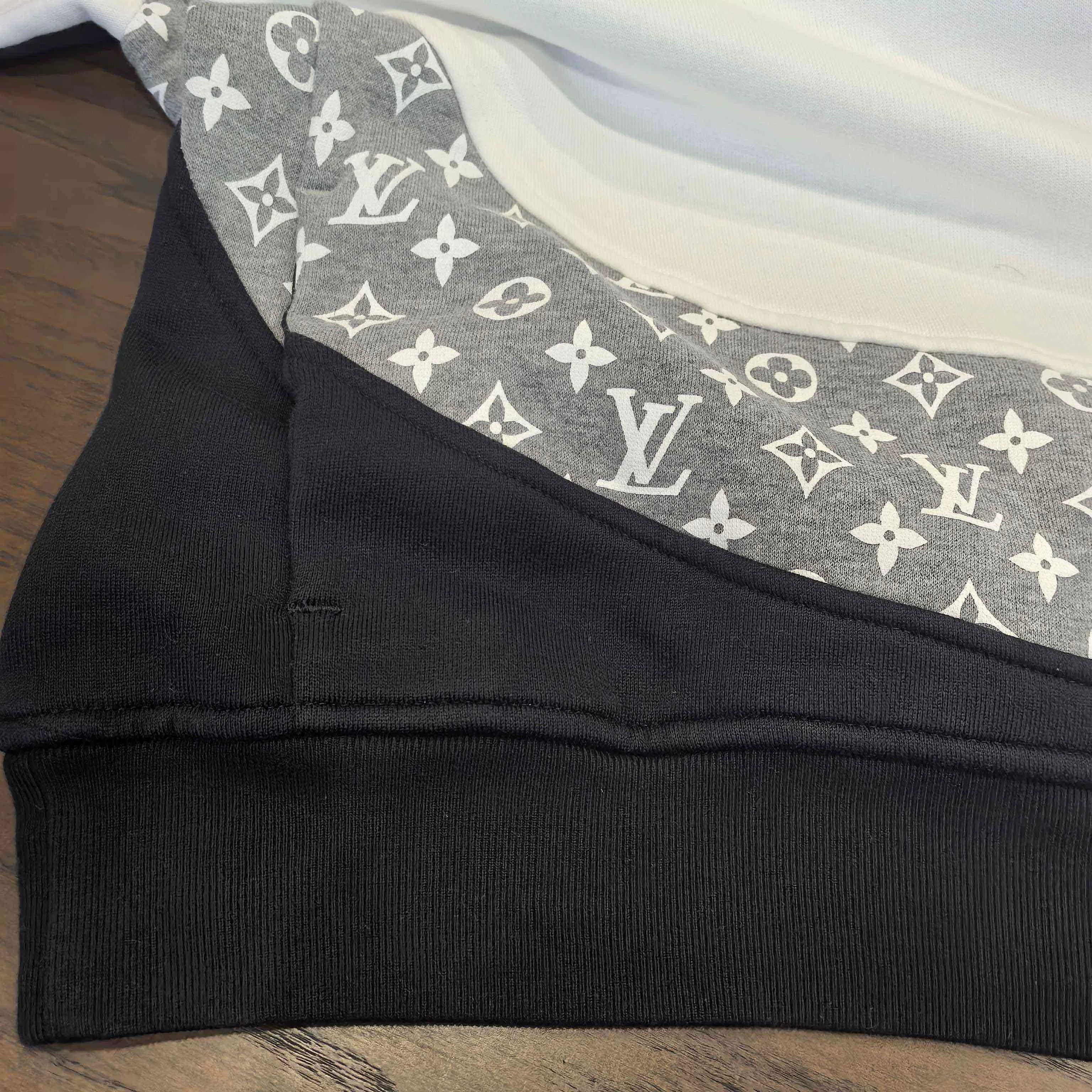 Louis Vuitton Louis Vuitton Color Blocked Hoodie Sweatshirt -2505 Size US XS / EU 42 / 0 - 12 Thumbnail