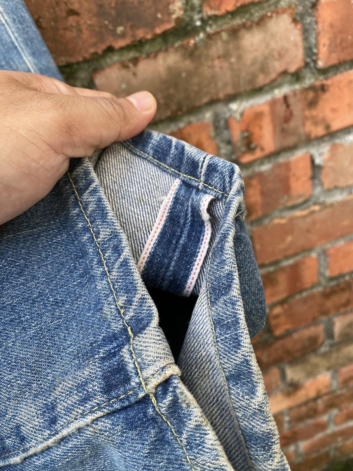 Levi's Vintage Clothing W31x33 Vintage levi's 702 redline big E buckle back Size US 31 - 6 Thumbnail