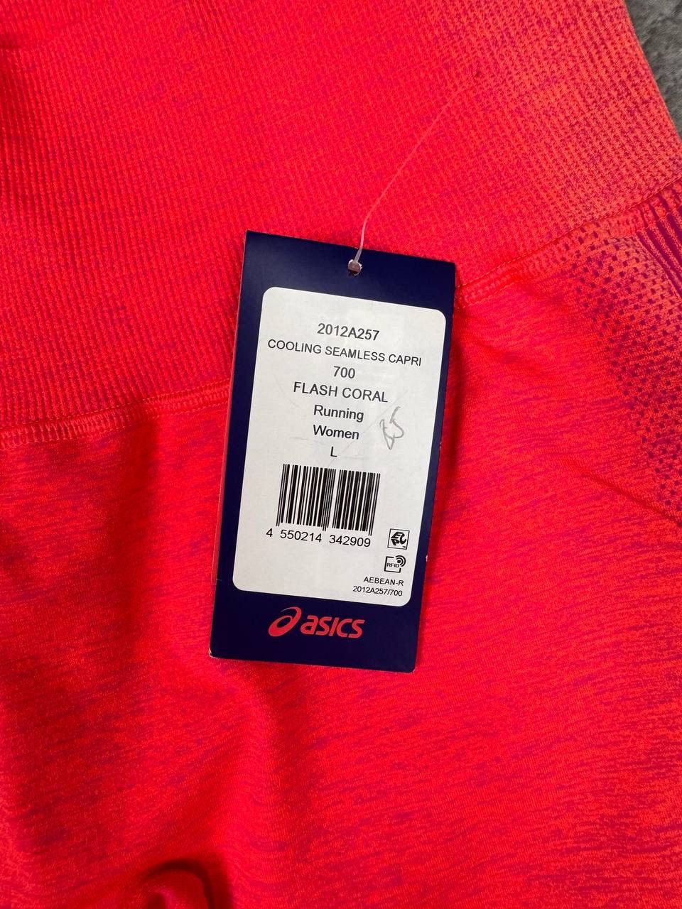 Asics Asics Women NWT Cooling Seamless Capri Leggings Coral Size 28" / US 6 / IT 42 - 4 Thumbnail