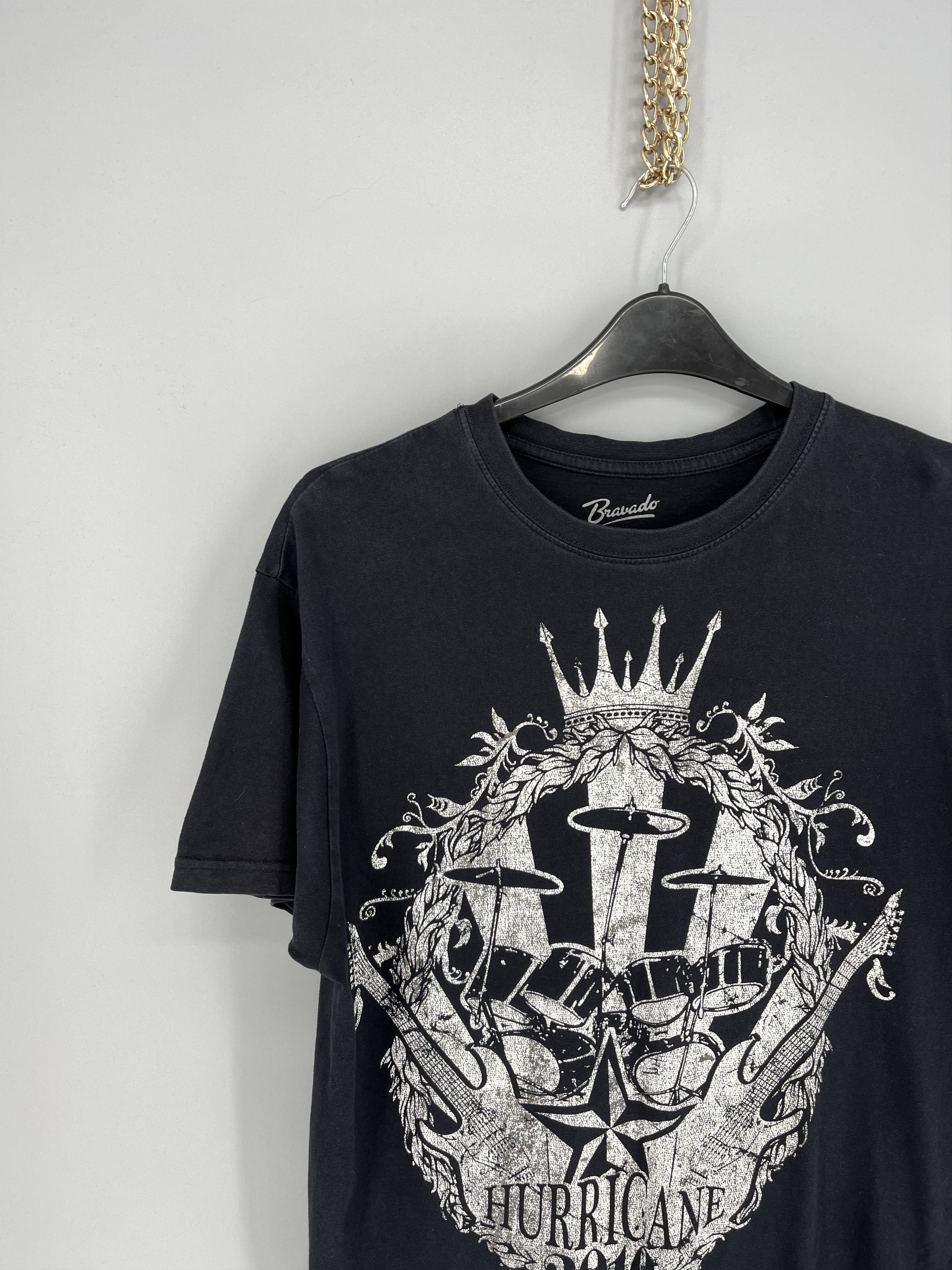 Band Tees Vintage Y2K Hurricane Over Yhe Edge Band Tees Size US L / EU 52-54 / 3 - 4 Thumbnail