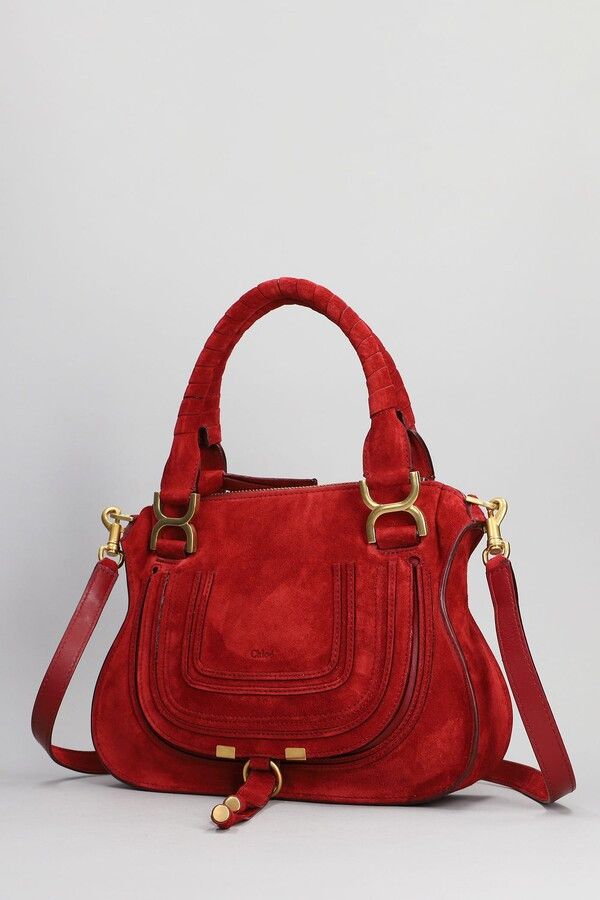 Chloe o1loc1c1024 Size: OS / Marcie Double Carry Bag in Smoked Red Size ONE SIZE - 2 Thumbnail