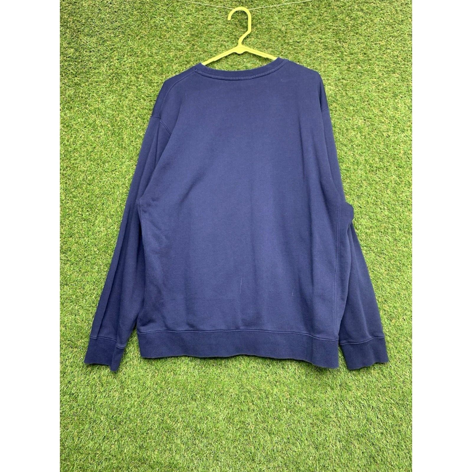 Nike VINTAGE Nike Sweatshirt Mens XL Long Sleeve Crewneck Club Fleece Blue 90s Casual Size US XL / EU 56 / 4 - 2 Thumbnail