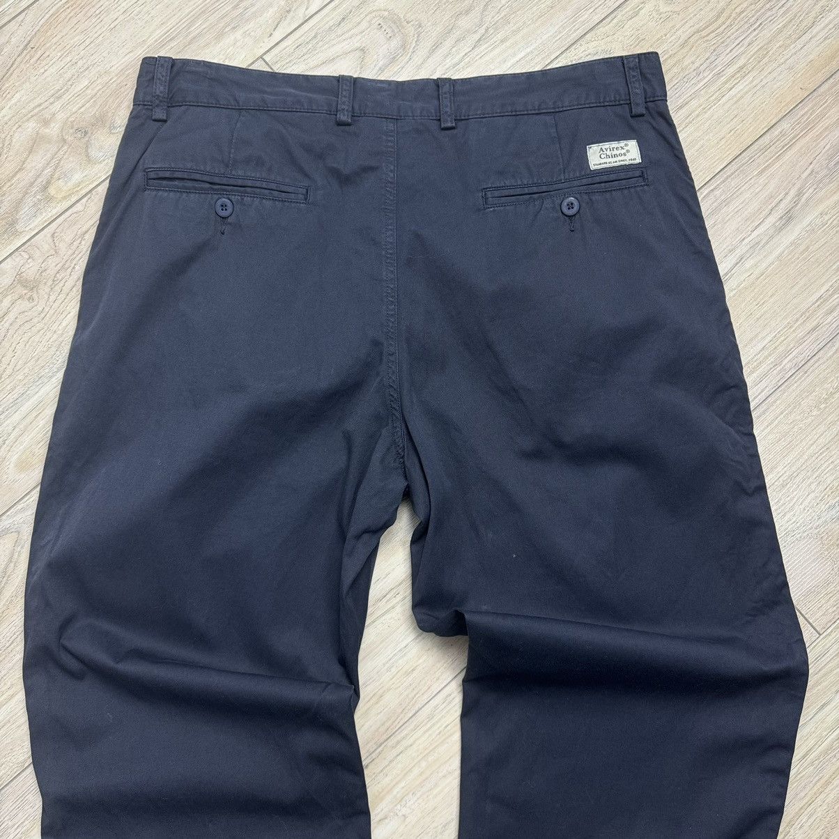 Avirex Vintage Y2K Avirex Essential Navy 100% Cotton Chino Pants Size US 34 / EU 50 - 8 Thumbnail