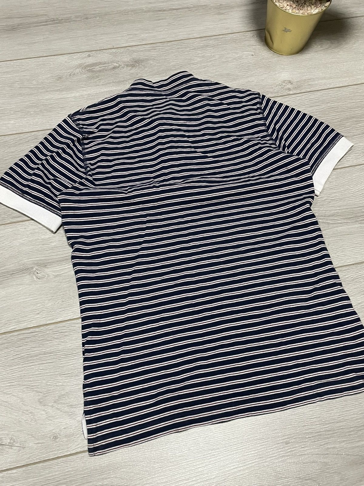 Vivienne Westwood Vivienne Westwood striped sailors tee shirt buttons orb eb0 Size US S / EU 44-46 / 1 - 9 Thumbnail
