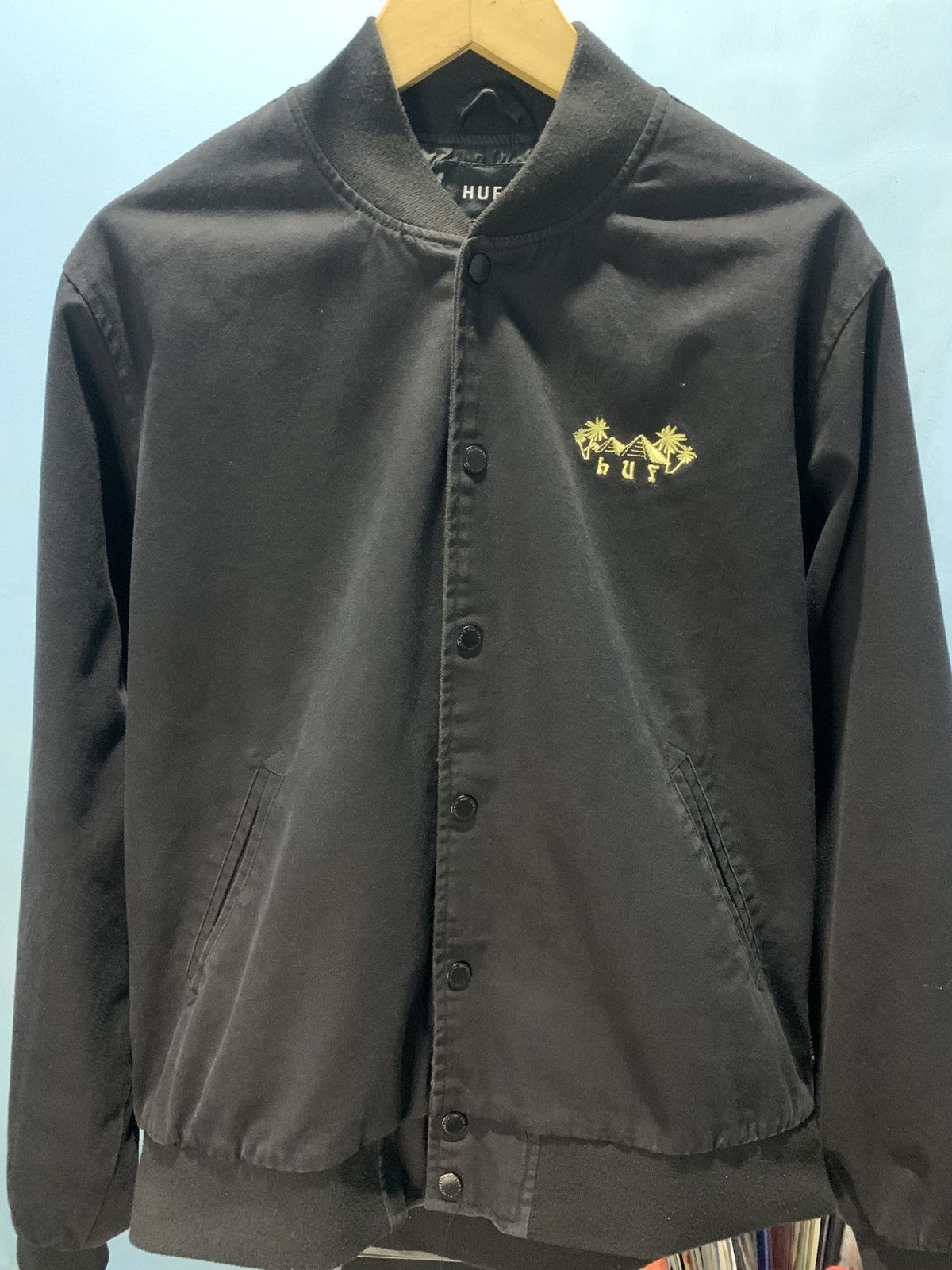 Huf HUF BOMBER JACKET Size US L / EU 52-54 / 3 - 2 Thumbnail