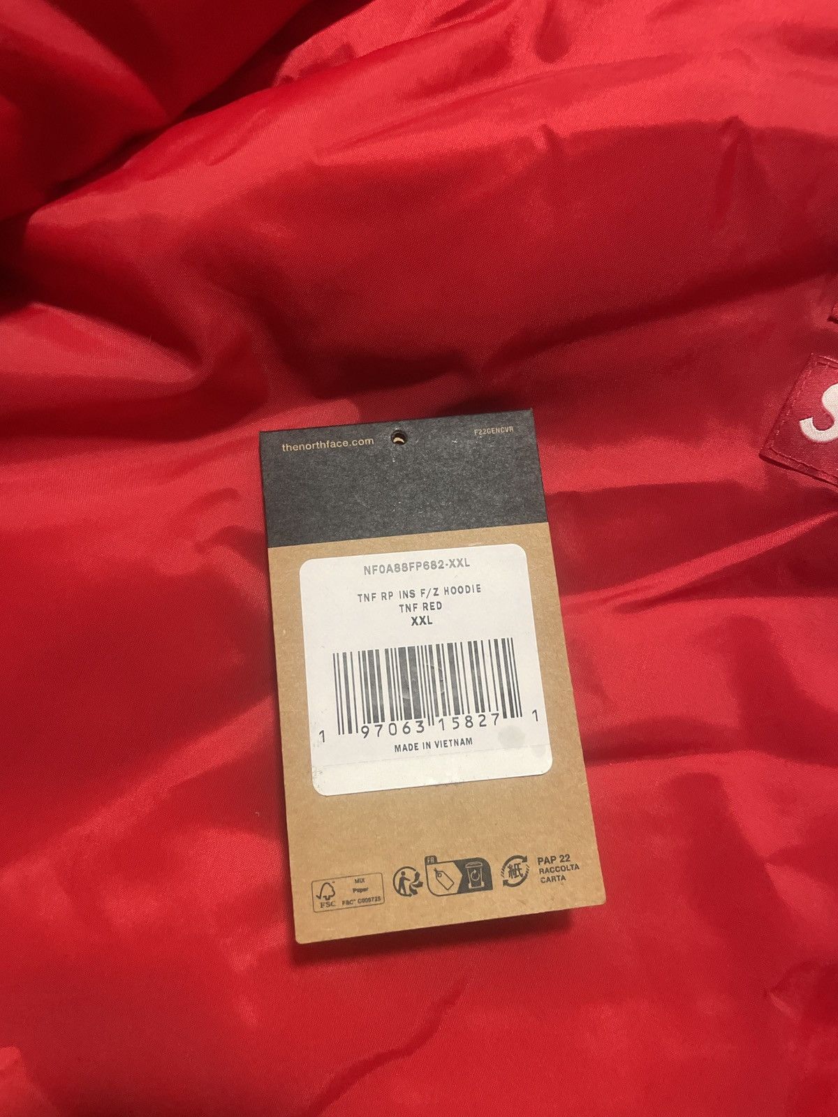 Supreme × The North Face Supreme The North Face Down Filled Zip Hoodie Size US XXL / EU 58 / 5 - 5 Thumbnail