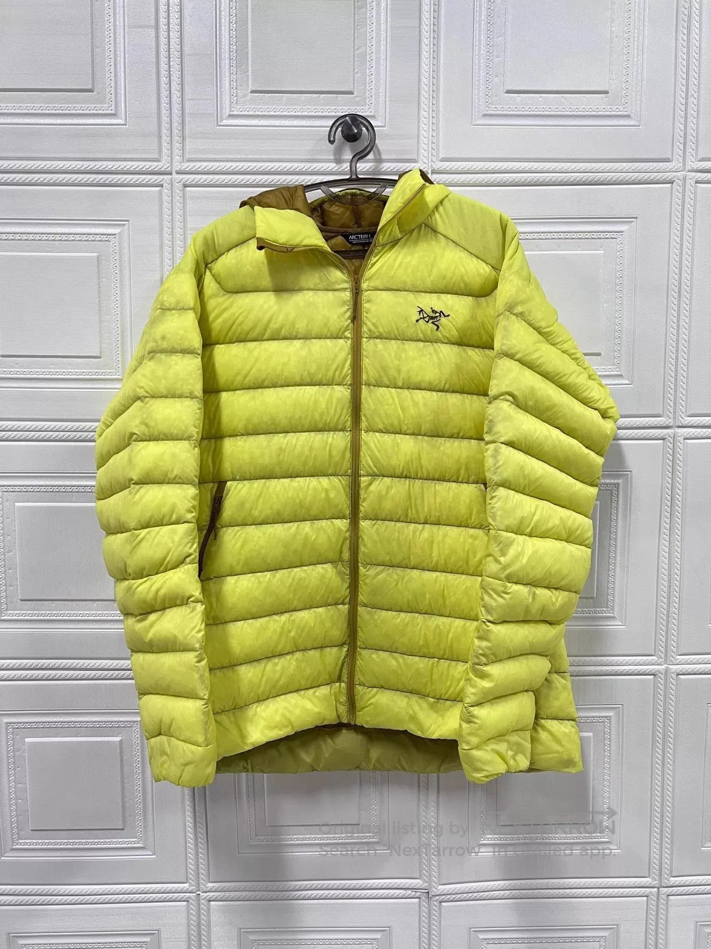 Arc'teryx Yellow Puffer Jacket with Hood . Size US XL / EU 56 / 4 - 1 Thumbnail
