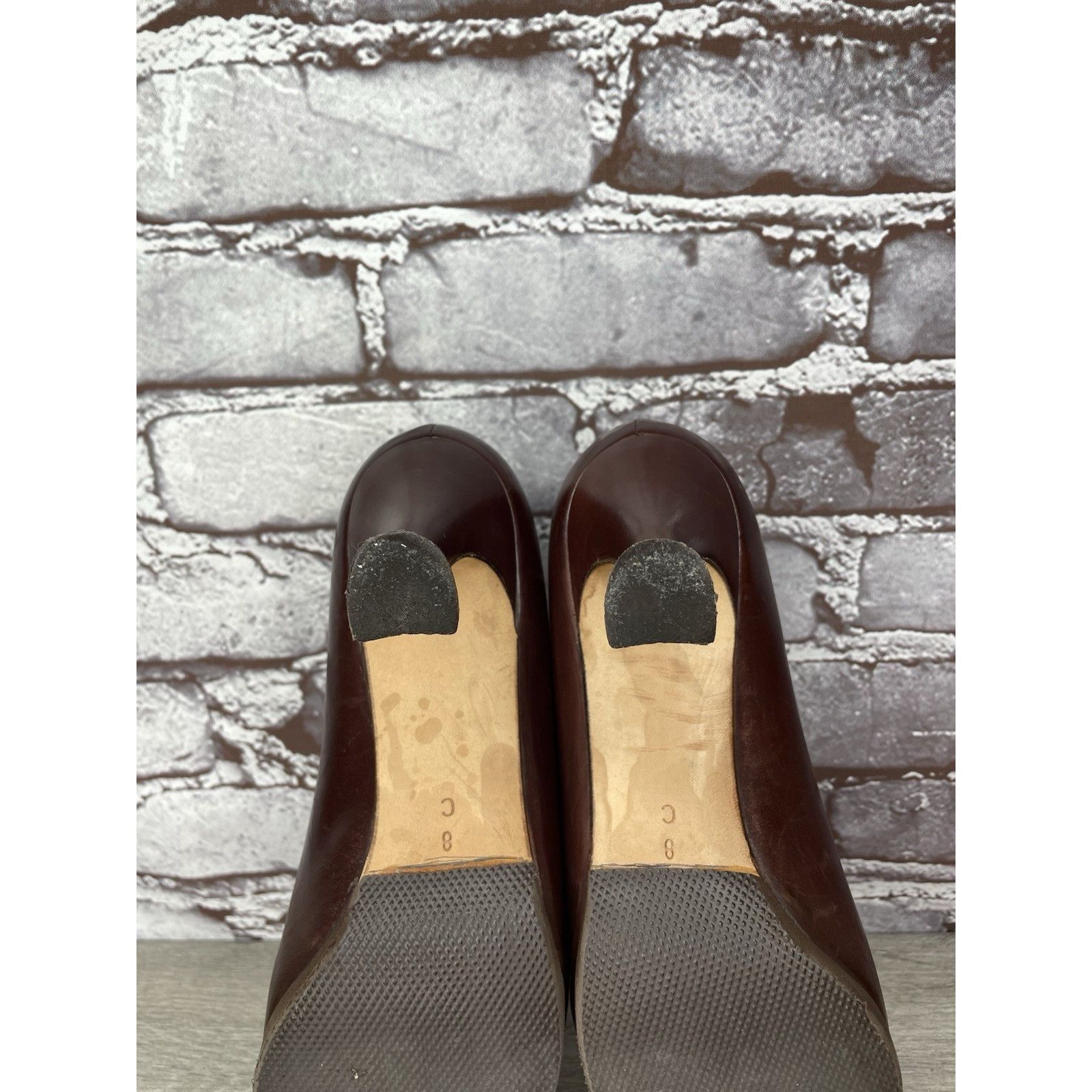 Bally Bally Athena Brown Leather Pointed Toe Pumps Dress Heels Wom Size US 8 / IT 38 - 23 Thumbnail