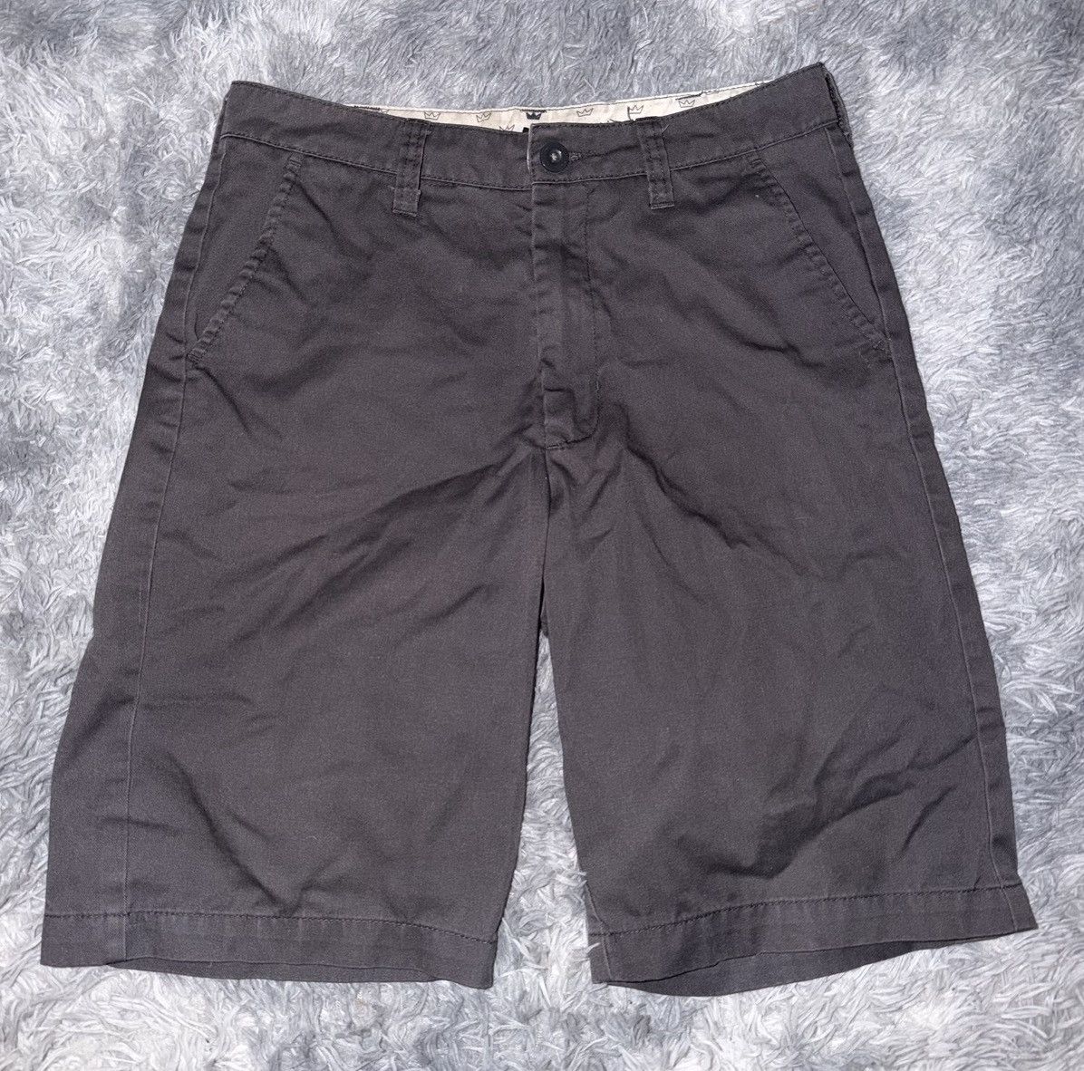 Other Blue Crown Grey Dress Shorts Size 30 Size US 30 / EU 46 - 1 Thumbnail
