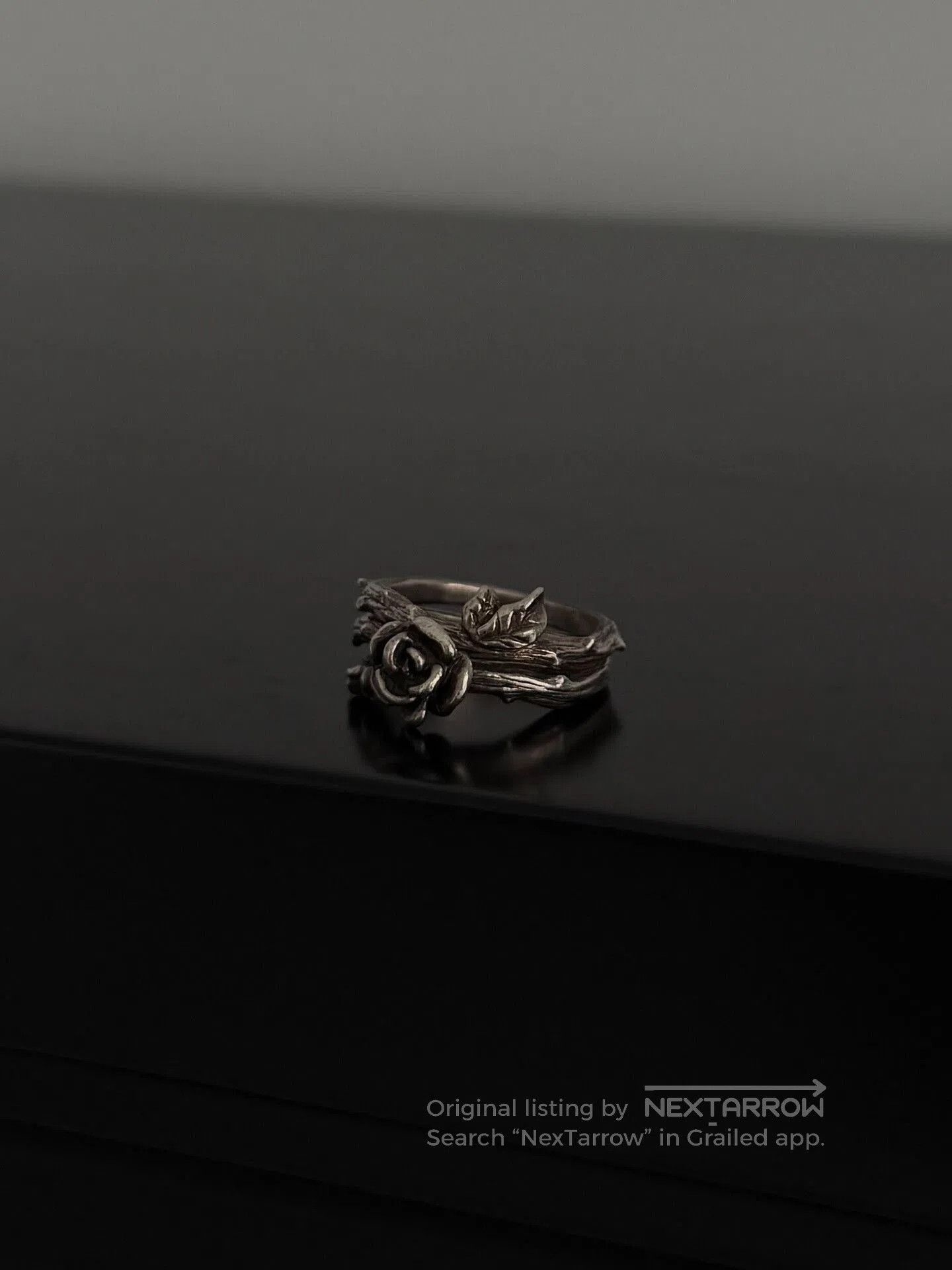 Jean Paul Gaultier Jean Paul Gaultier Thorn Rose Ring Set. Size ONE SIZE - 4 Thumbnail