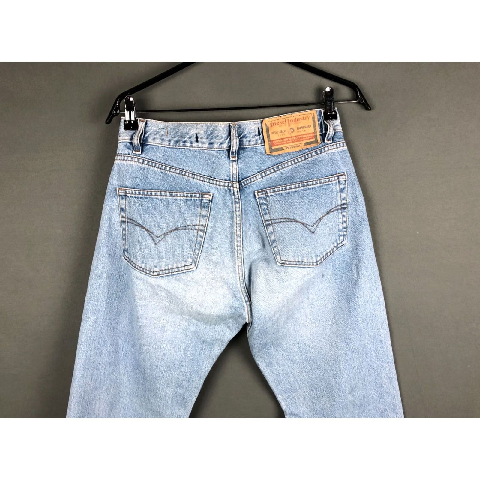 Diesel Diesel Jeans Regular 31 Blue Cotton Denim Men Straight Vintage? No Size US 31 - 3 Thumbnail