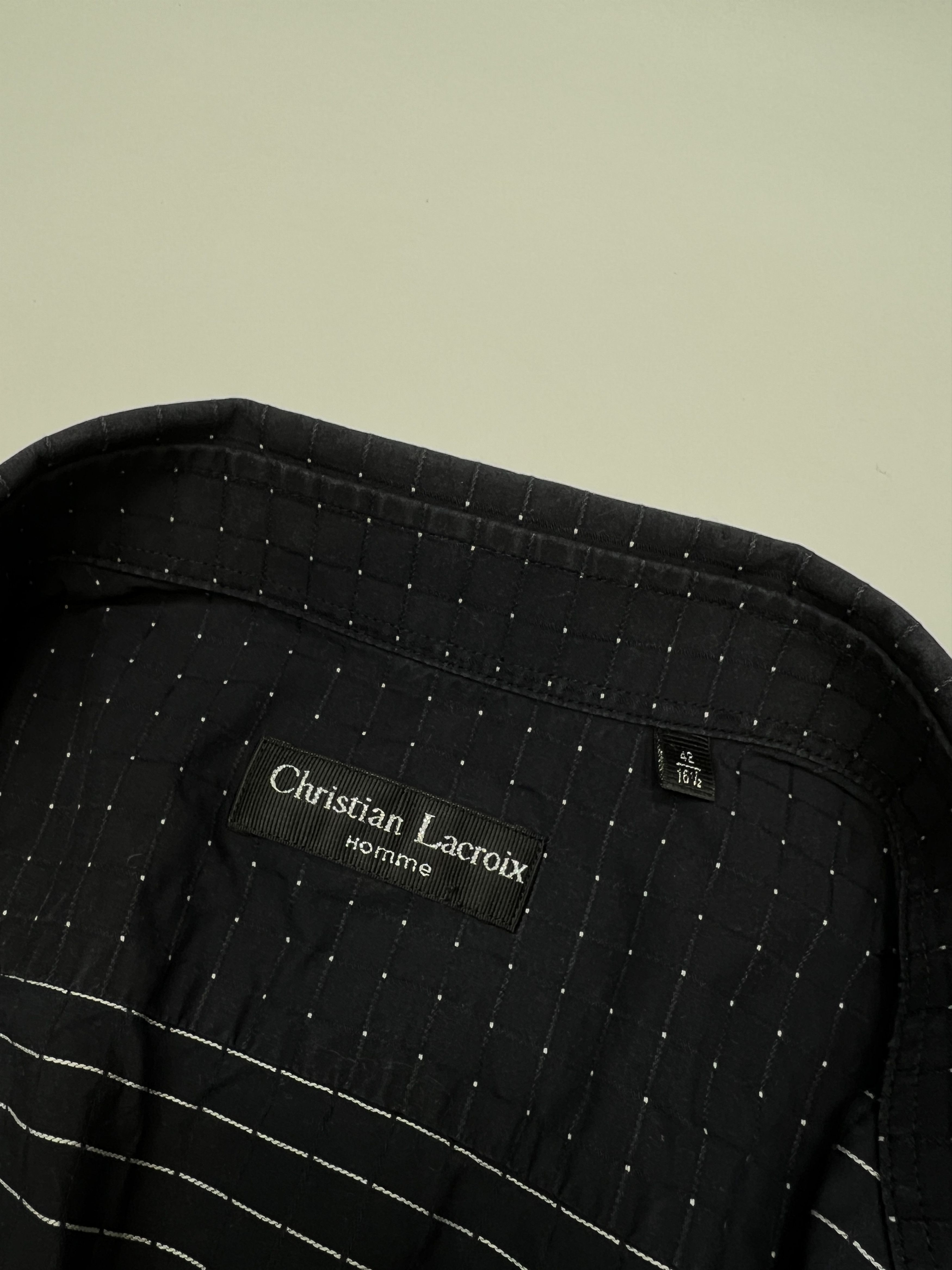 Christian Lacroix Vintage Christian Lacroix Homme Embroidered Button Up Shirt Size US M / EU 48-50 / 2 - 10 Thumbnail