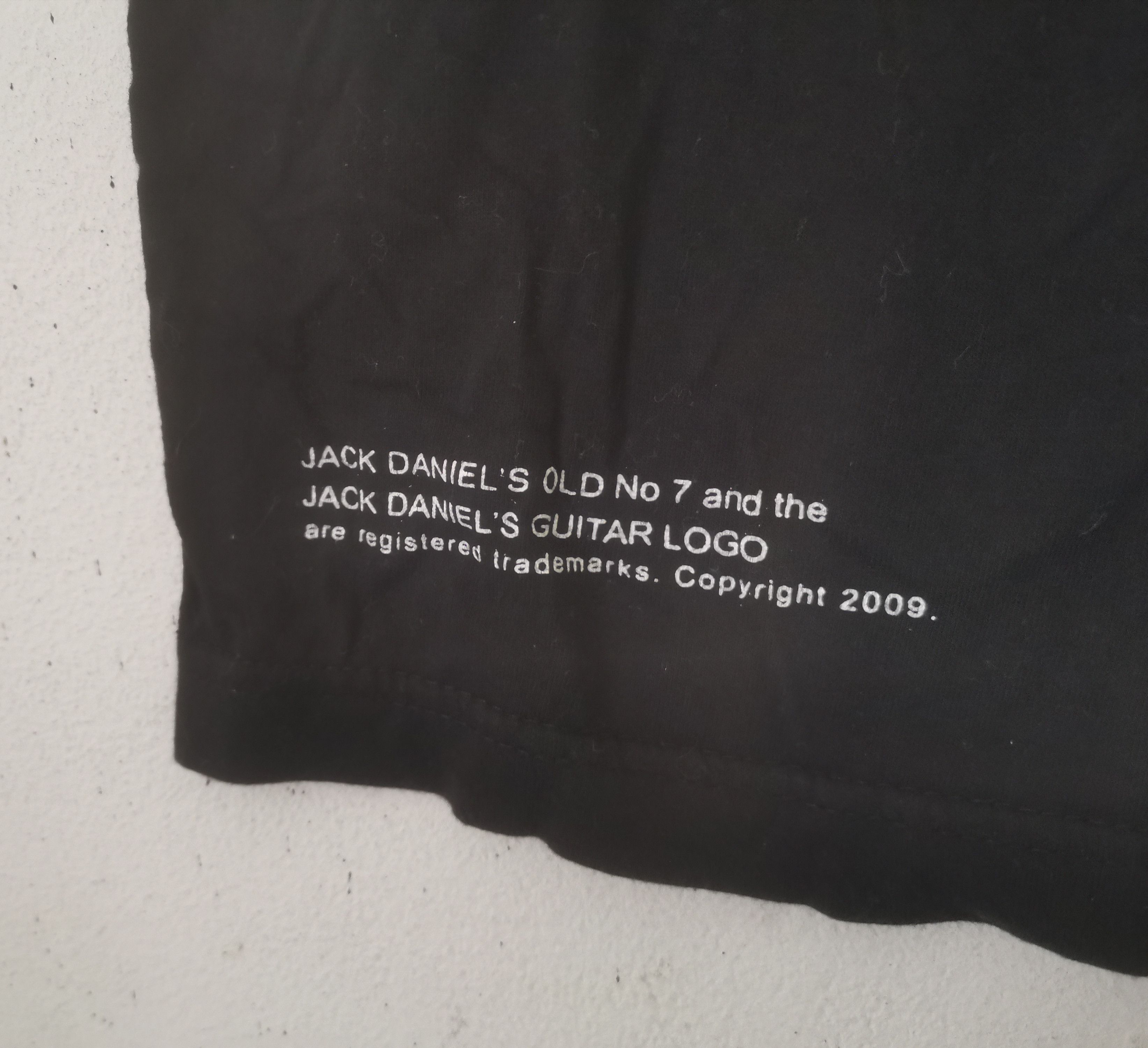 Vintage Rare vintage Jack Daniels t-shirt full print black colour Size US L / EU 52-54 / 3 - 4 Thumbnail