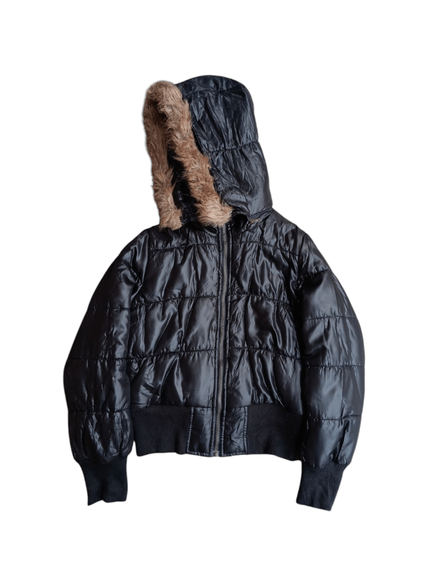 Japanese Brand Diamond julia fur hoodie puffer women jacket Y2k Size M / US 6-8 / IT 42-44 - 4 Thumbnail