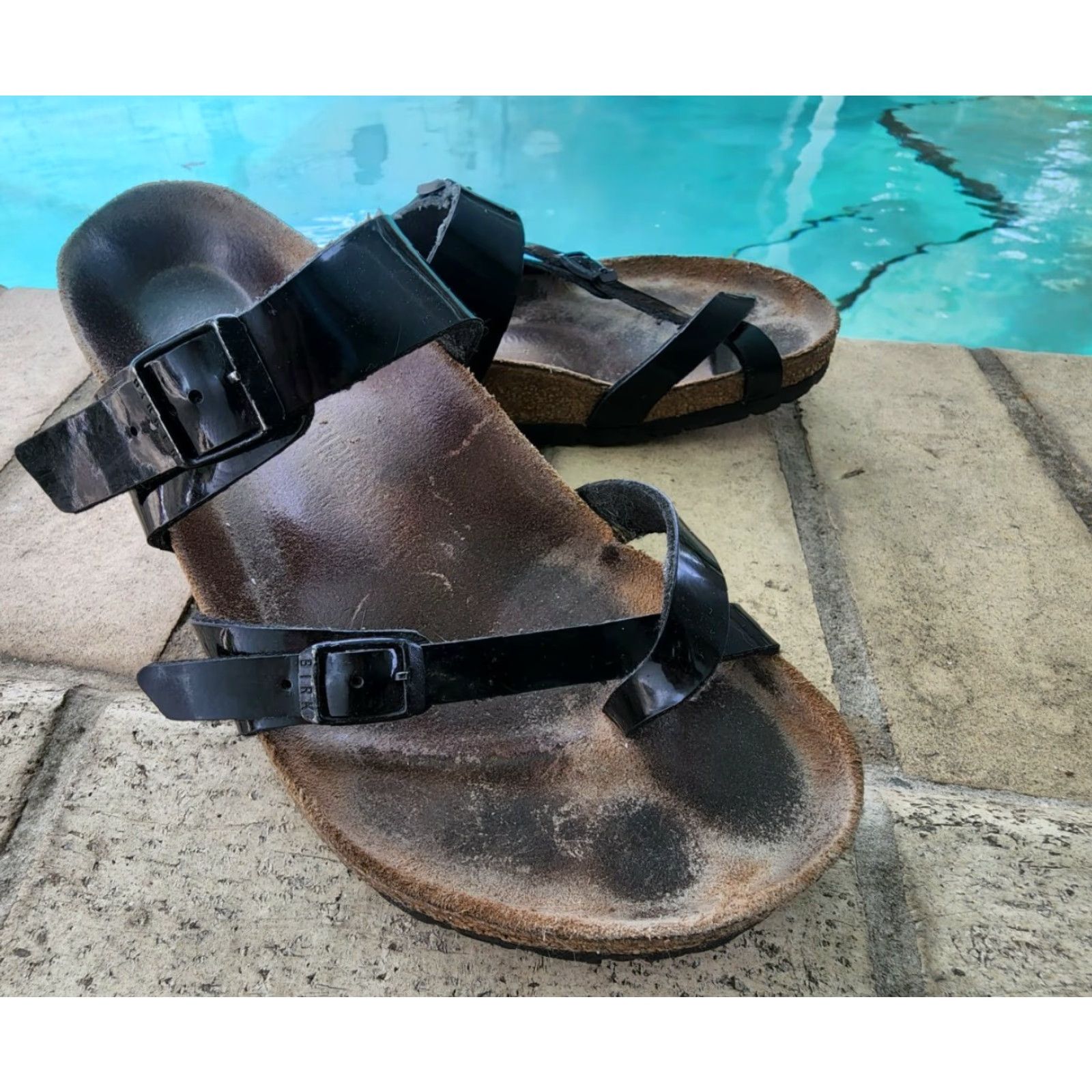 Birkenstock Birkenstock Mayari Black Patent Birks Size 41 Size US 11 / IT 41 - 2 Thumbnail