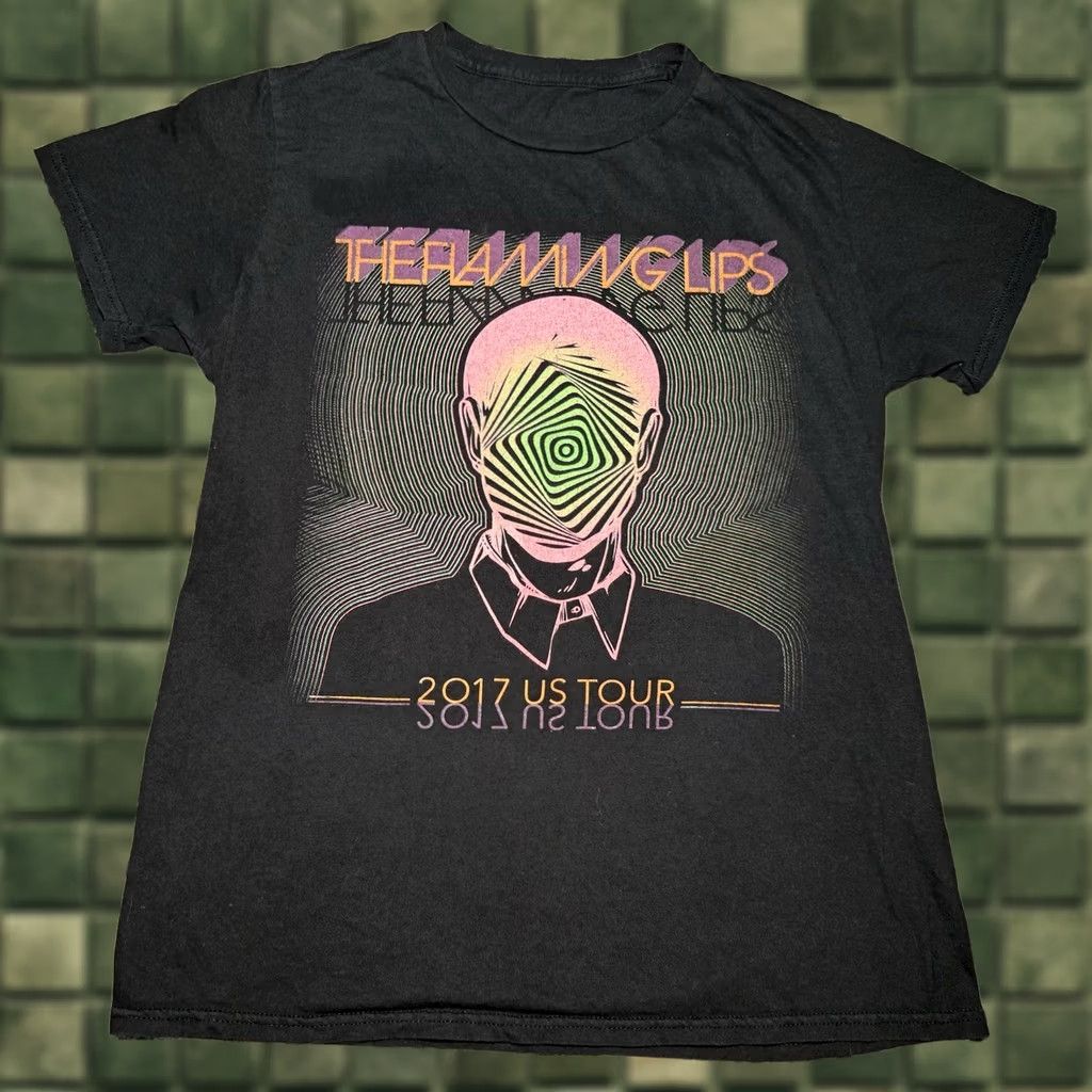 Tultex The Flaming Lips Tour 2017 Concert Tour Tee Shirt Men's Small RARE!! Size US S / EU 44-46 / 1 - 1 Thumbnail