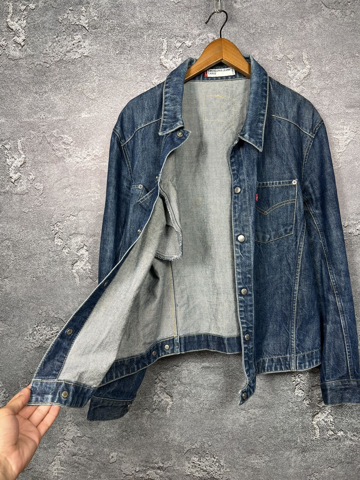 Levi's Vintage Levi’s Engineered Denim Jacket Size US L / EU 52-54 / 3 - 10 Thumbnail