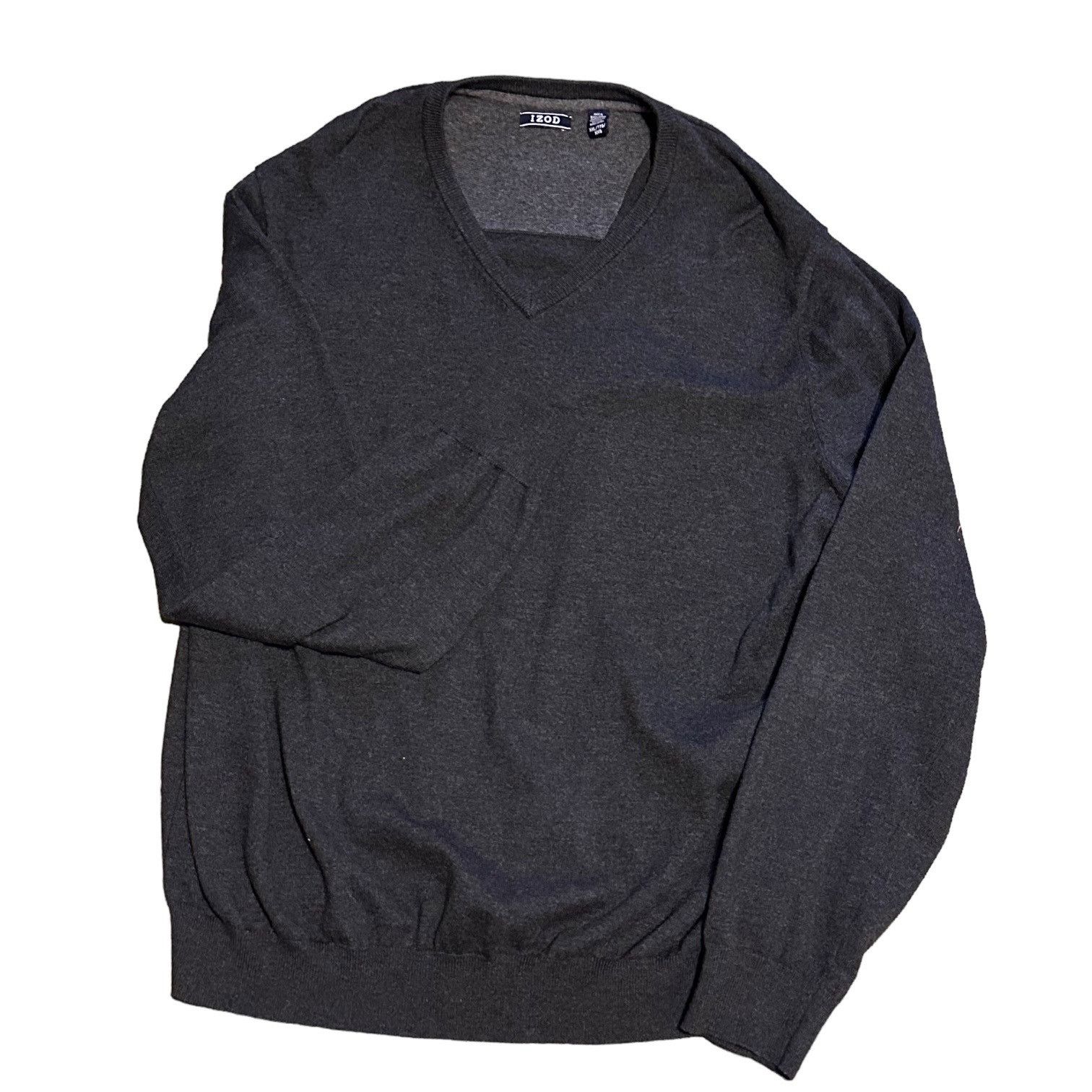 Izod Classic Izod Sweater Grey XXL V-Neck EUC Knit Warm Breathabl Size US XXL / EU 58 / 5 - 1 Thumbnail