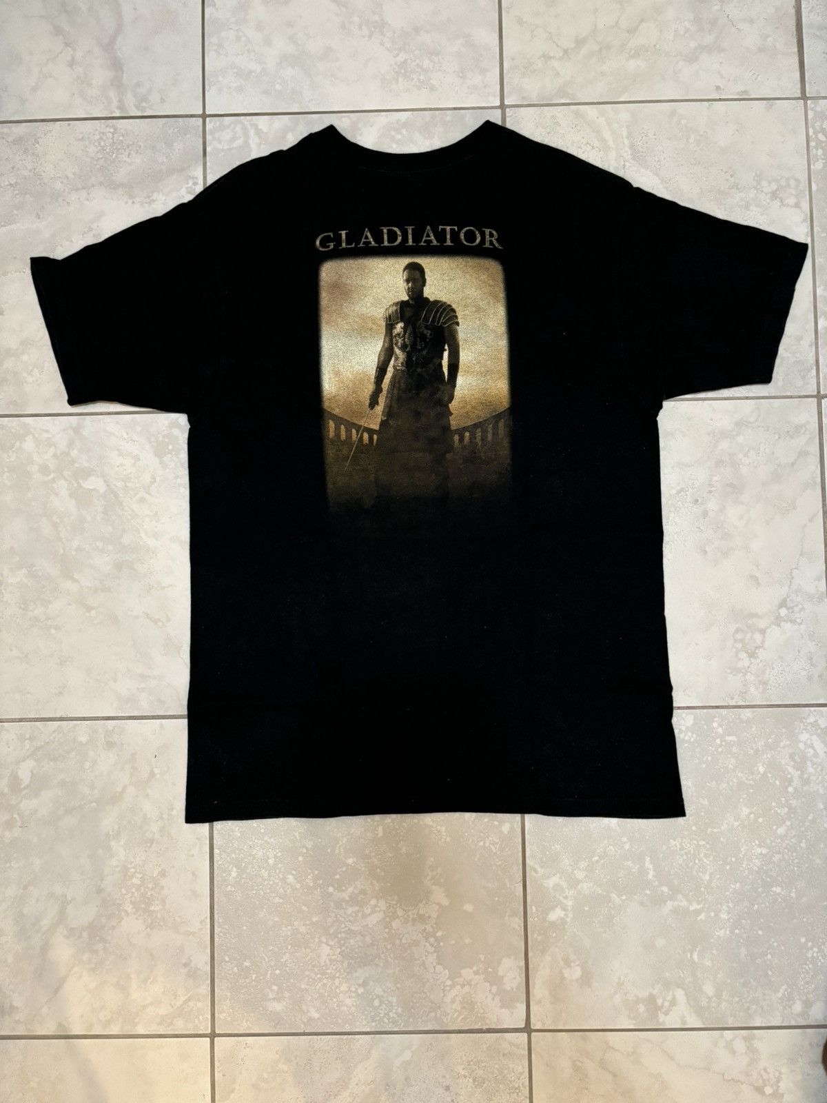 Vintage rare vintage Gladiator Maximus Ridley Scott movie t shirt Size US L / EU 52-54 / 3 - 1 Thumbnail