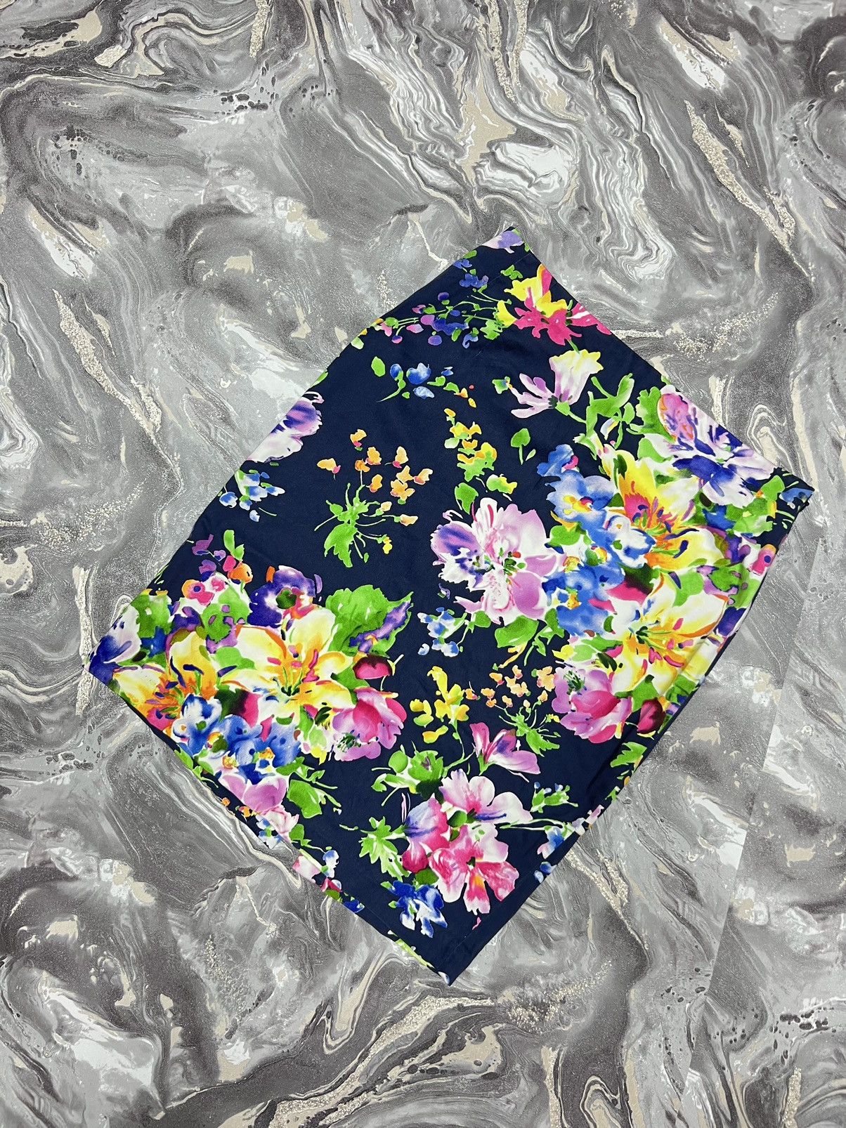 Polo Ralph Lauren × Vintage Gucci style Polo vintage skirt floral retro style Size 28" / US 6 / IT 42 - 1 Thumbnail