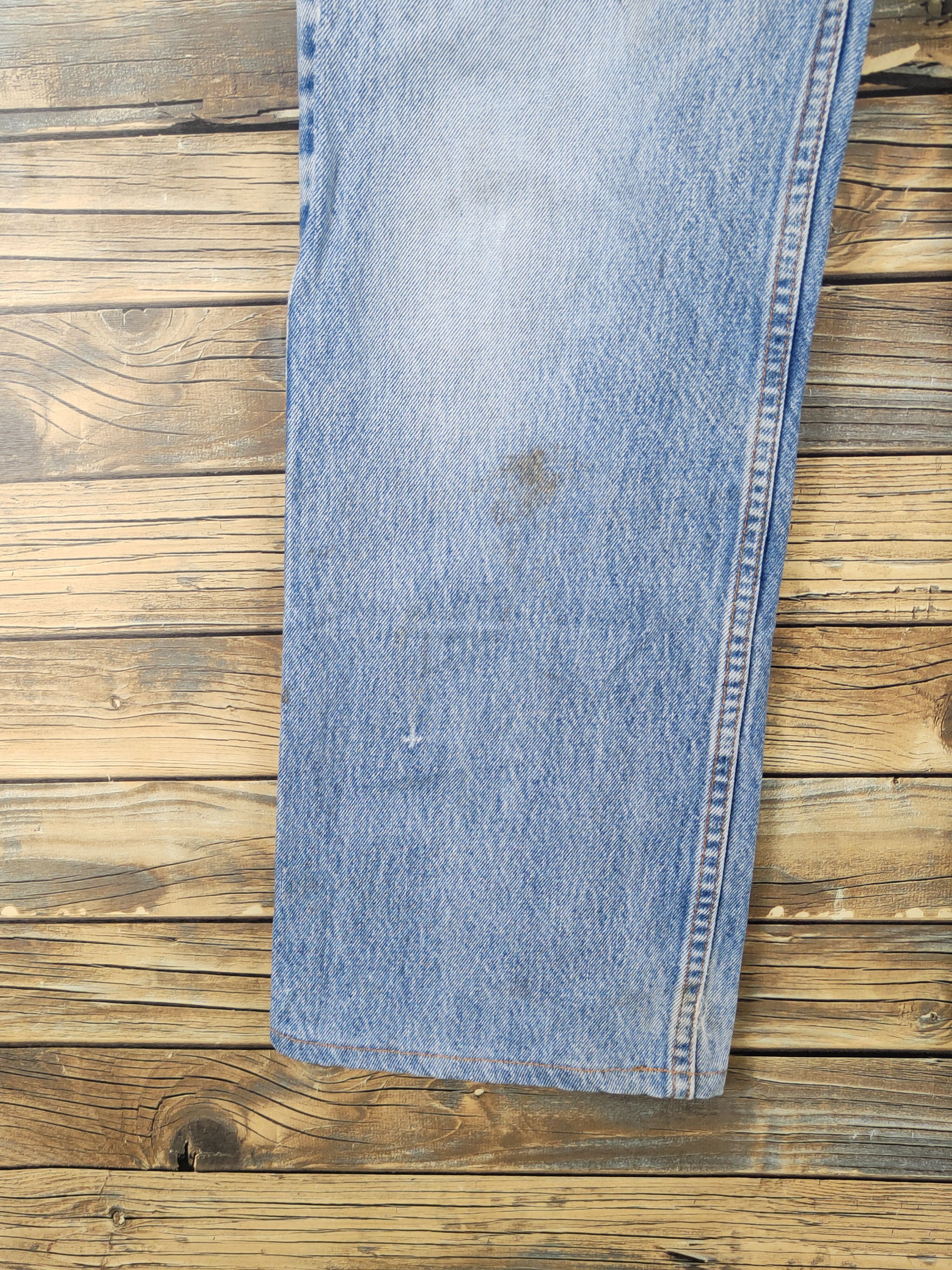 Levi's Levi's Blue Distressed Ripped denim Jeans #W1701 Size US 36 / EU 52 - 4 Thumbnail
