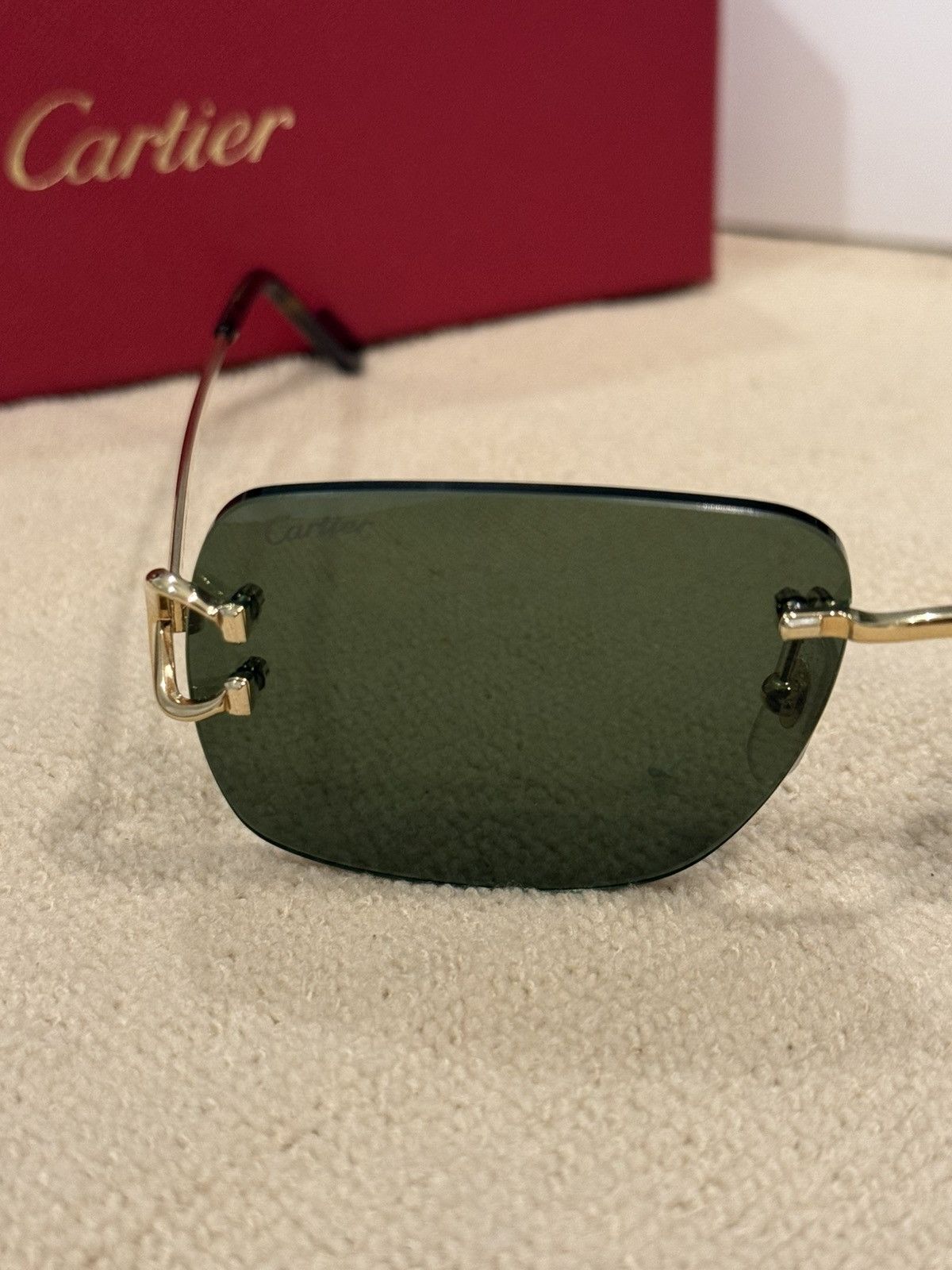 Cartier Cartier Glasses CT0330S Big C Cartier Size ONE SIZE - 9 Thumbnail