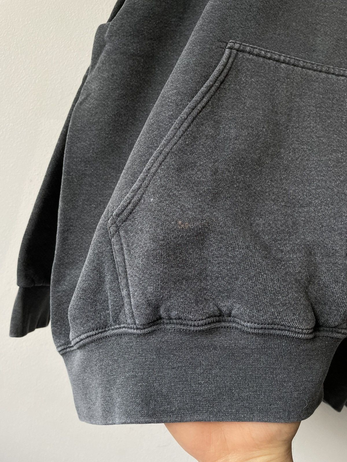Vintage Vintage 90s Nike Check Spellout Boxy Hoodie Size US XXL / EU 58 / 5 - 18 Thumbnail