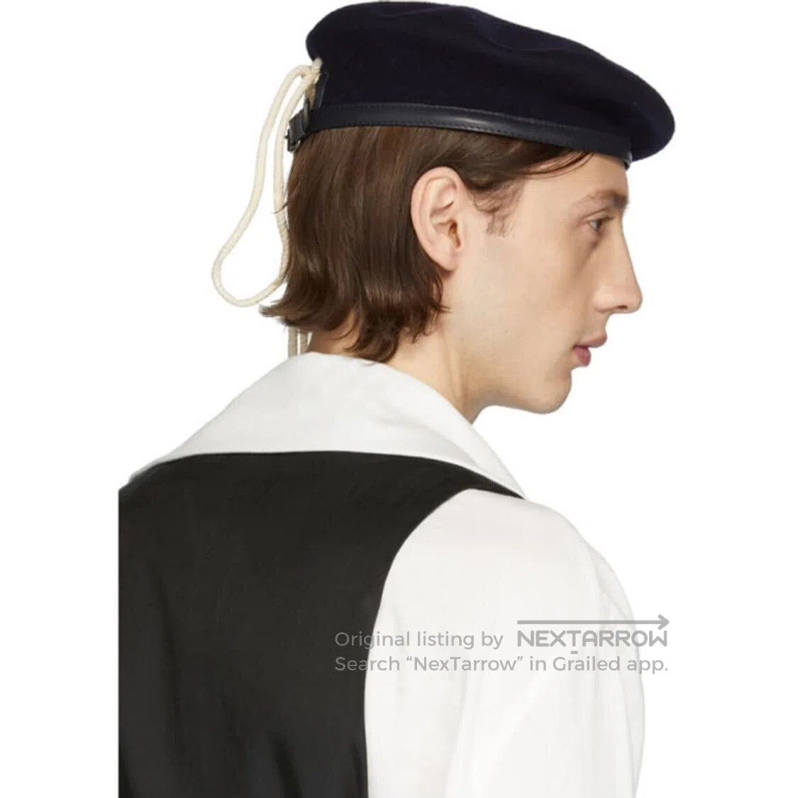 Ann Demeulemeester Ann Demeulemeester Berkeley Jazz Hat. Size ONE SIZE - 3 Thumbnail