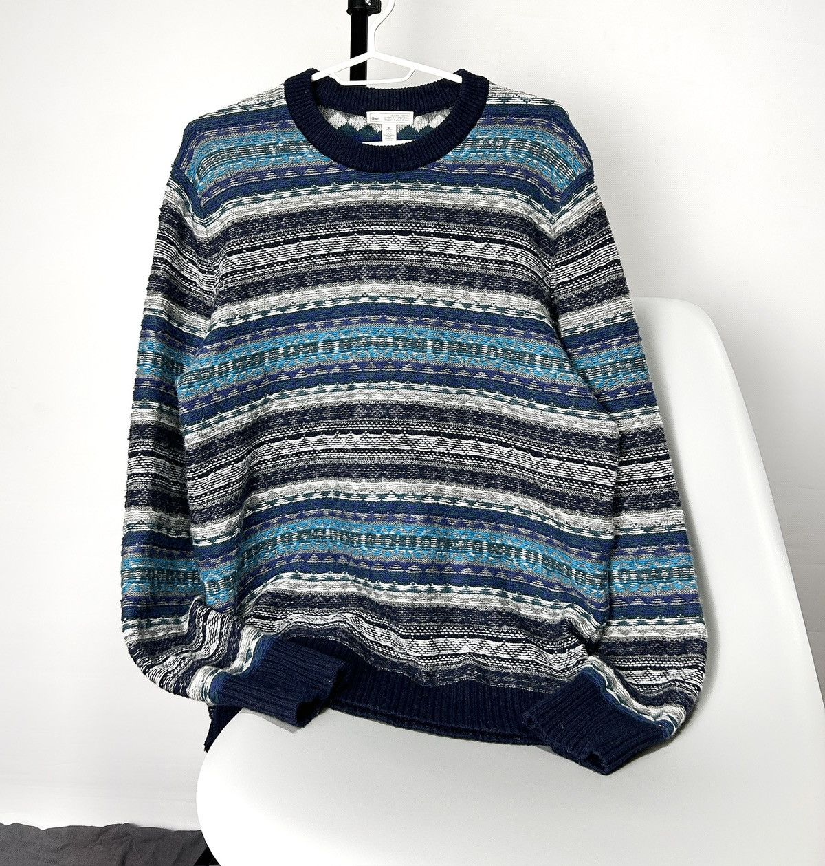 Gap Vintage sweater gap knit avant gard medium Size US M / EU 48-50 / 2 - 6 Thumbnail