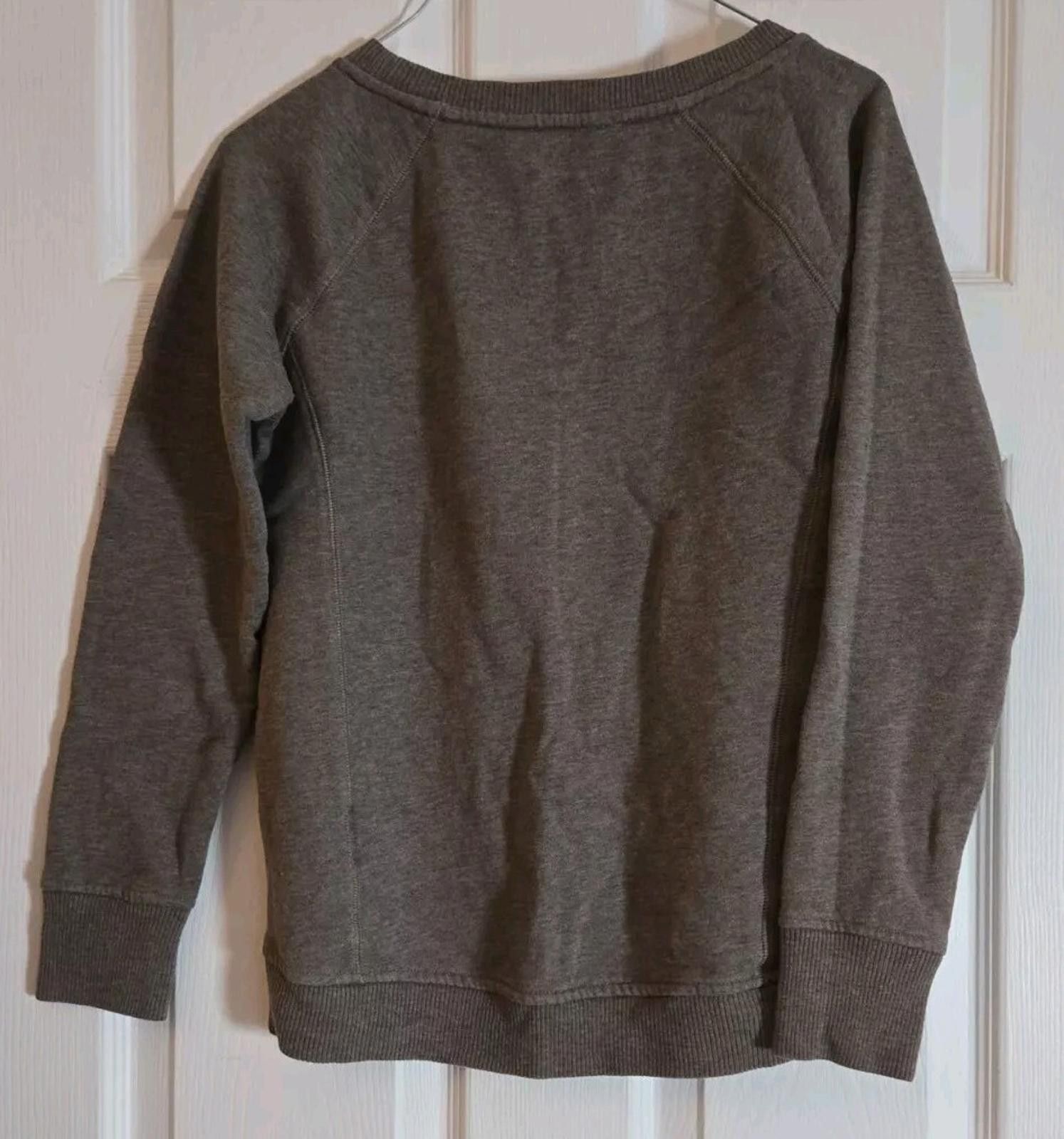 Banana Republic Banana Republic Sweatshirt Womens XS Brown Neutral Crew Neck Size XS / US 0-2 / IT 36-38 - 4 Thumbnail
