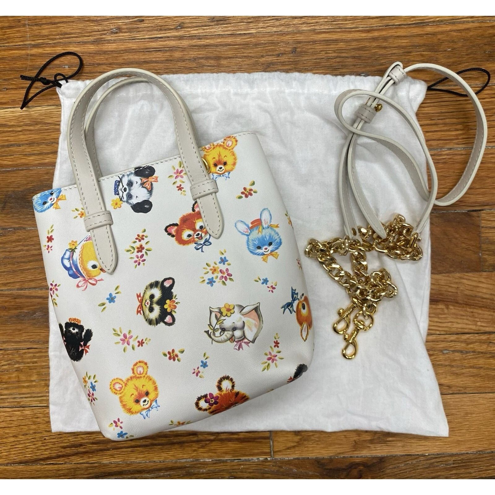 Moschino SS22 MOSCHINO Couture Jeremy Scott White Tall Shopper Bag Size ONE SIZE - 1 Thumbnail