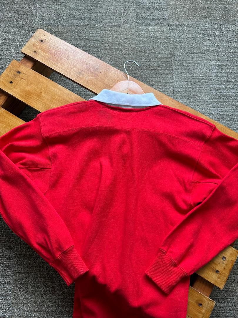 Coca Cola × Japanese Brand × Vintage VINTAGE JAPANESE COCA COLA RUGBY SHIRT Size US S / EU 44-46 / 1 - 5 Thumbnail