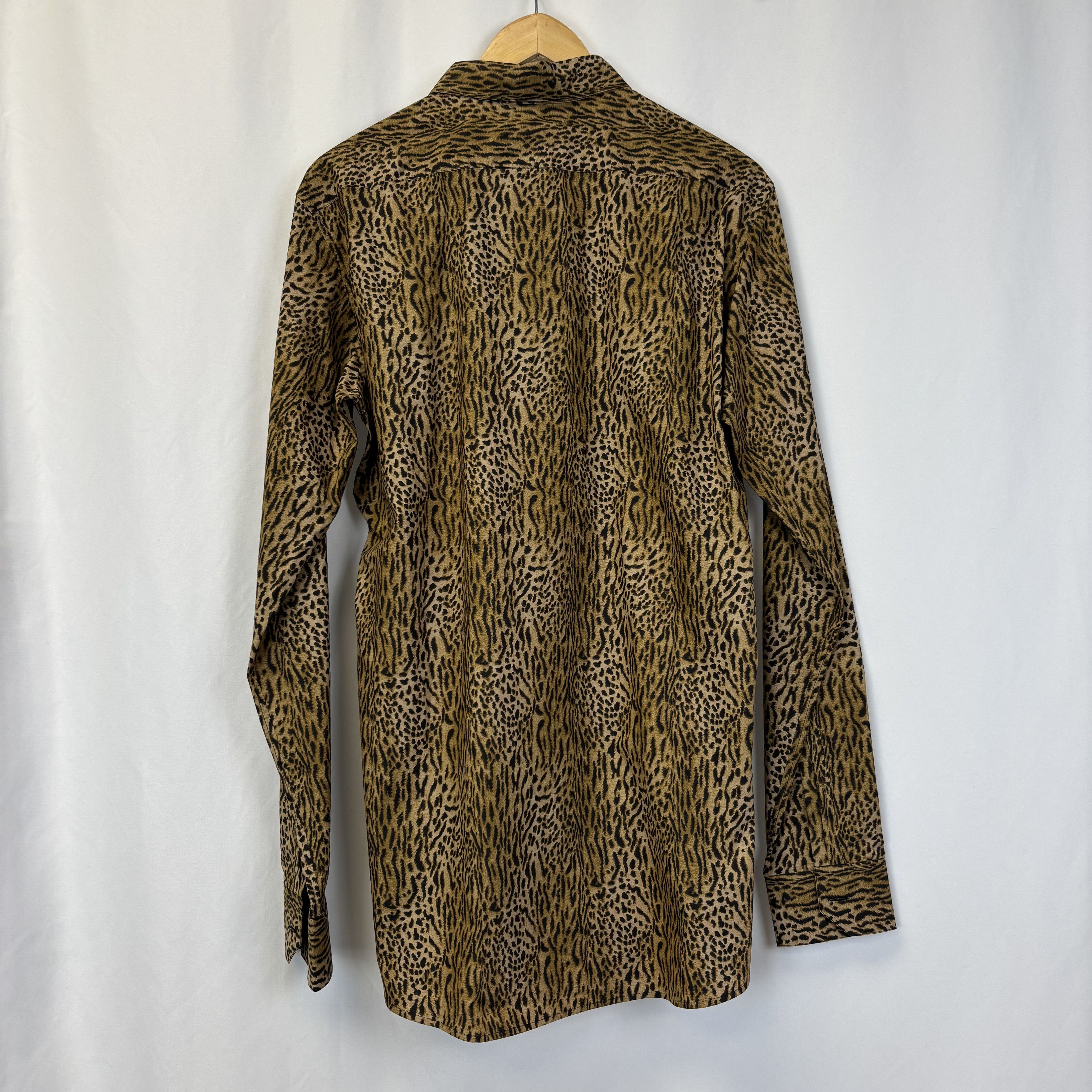 Saint Laurent Paris Saint Laurent Tiger Shirt Size US XL / EU 56 / 4 - 2 Thumbnail