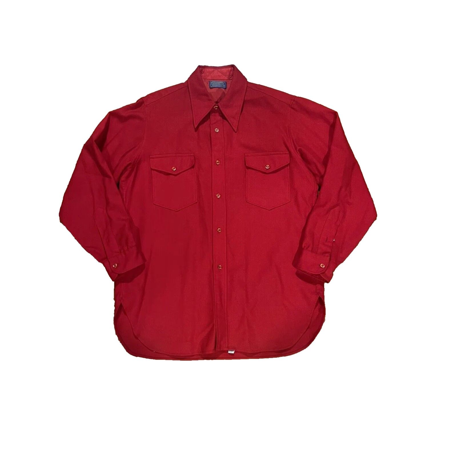 Pendleton VINTAGE Pendleton RED MEN'S WOOL HUNTING SHIRT/JACKET XL USA MADE IN USA Button-Up Shirt Size US XL / EU 56 / 4 - 2 Thumbnail