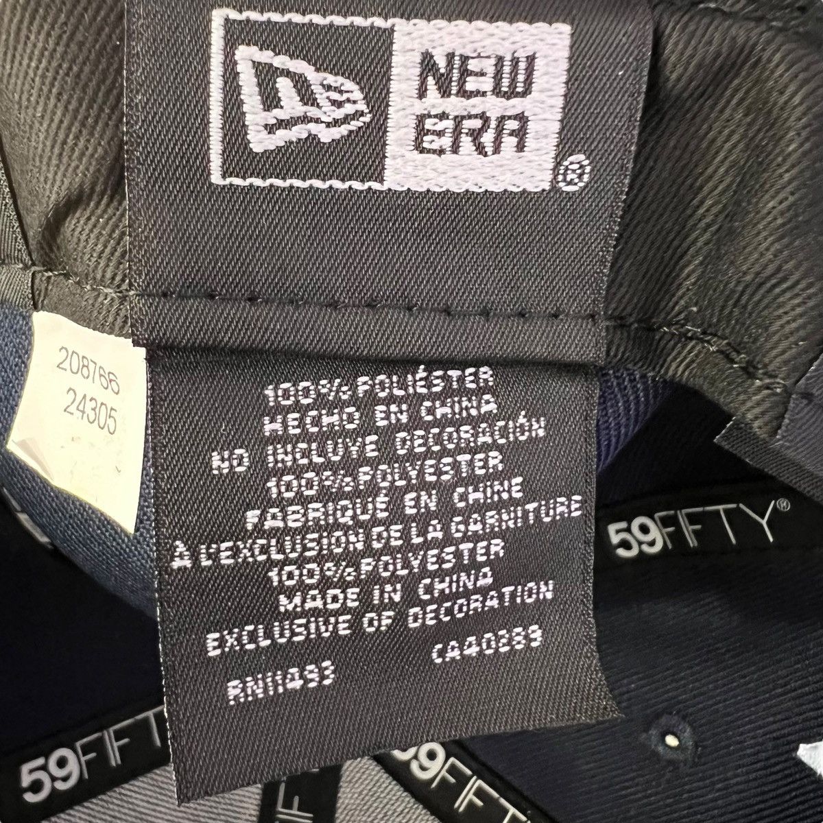 MLB × MyFitteds × New Era 7 1/8- Myfitteds New York Rangers Henrik Lunqvist Fitted Hat Size ONE SIZE - 8 Thumbnail